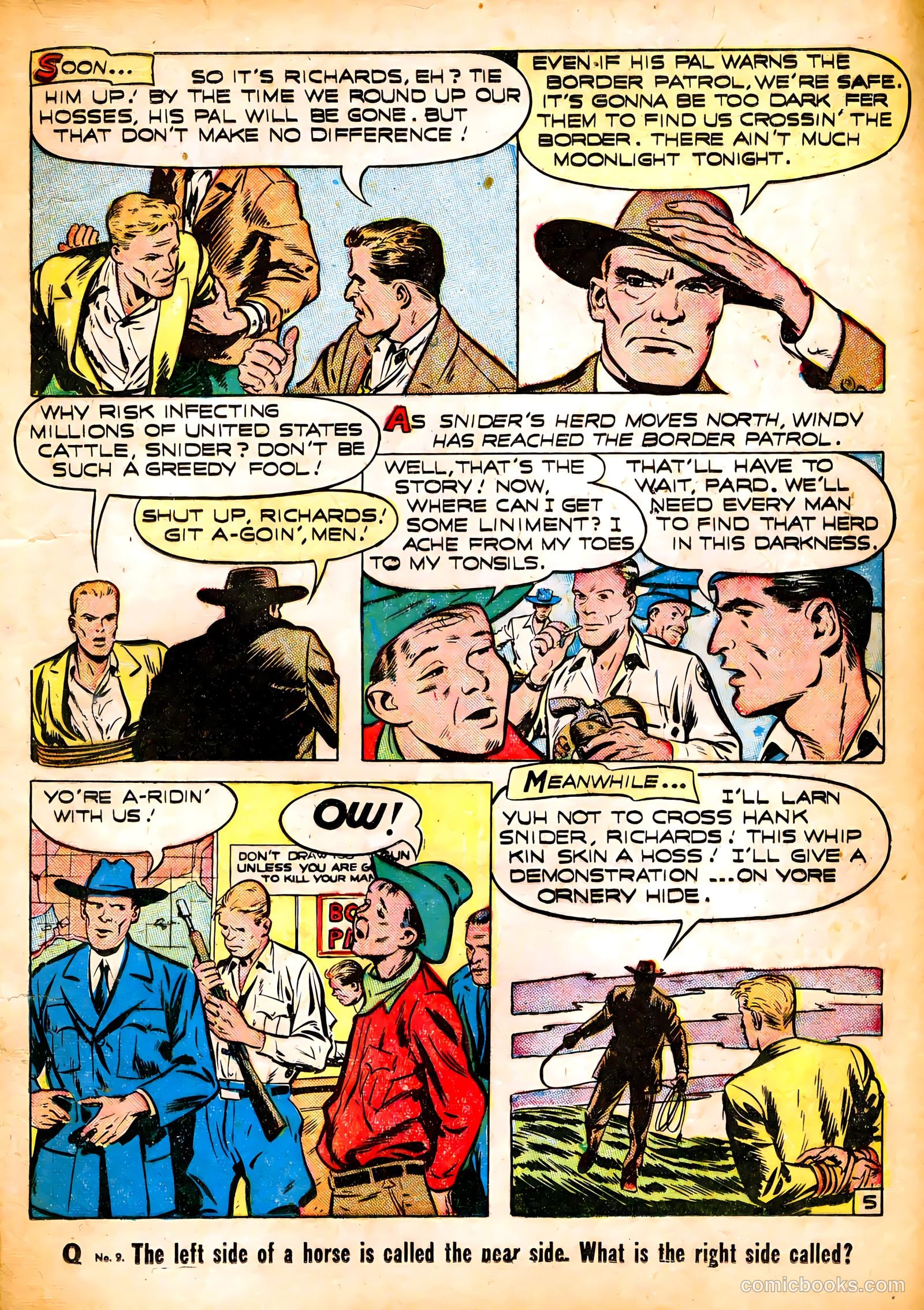 Blue Bolt #10 (1948) — page 25 of 52