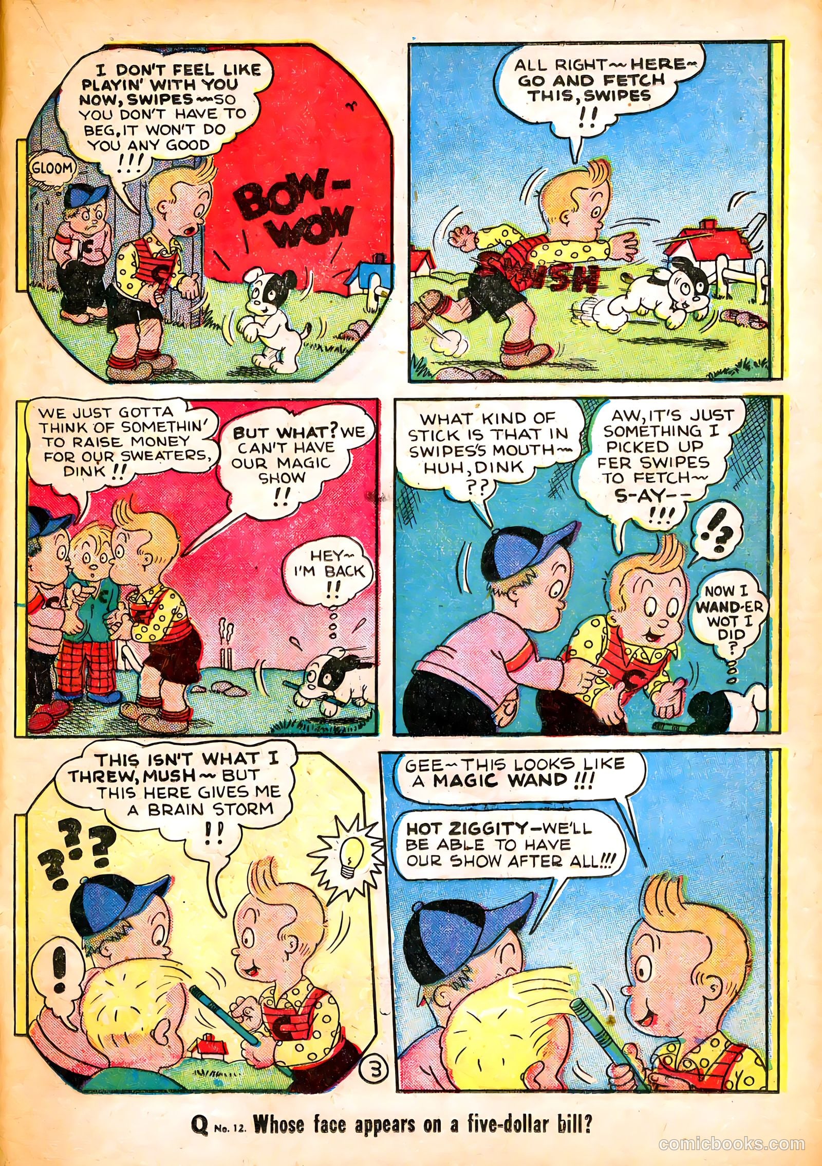 Blue Bolt #10 (1948) — page 31 of 52