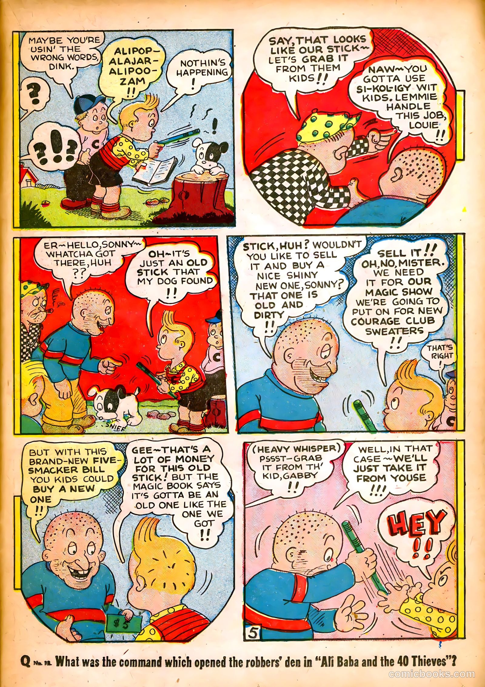Blue Bolt #10 (1948) — page 33 of 52