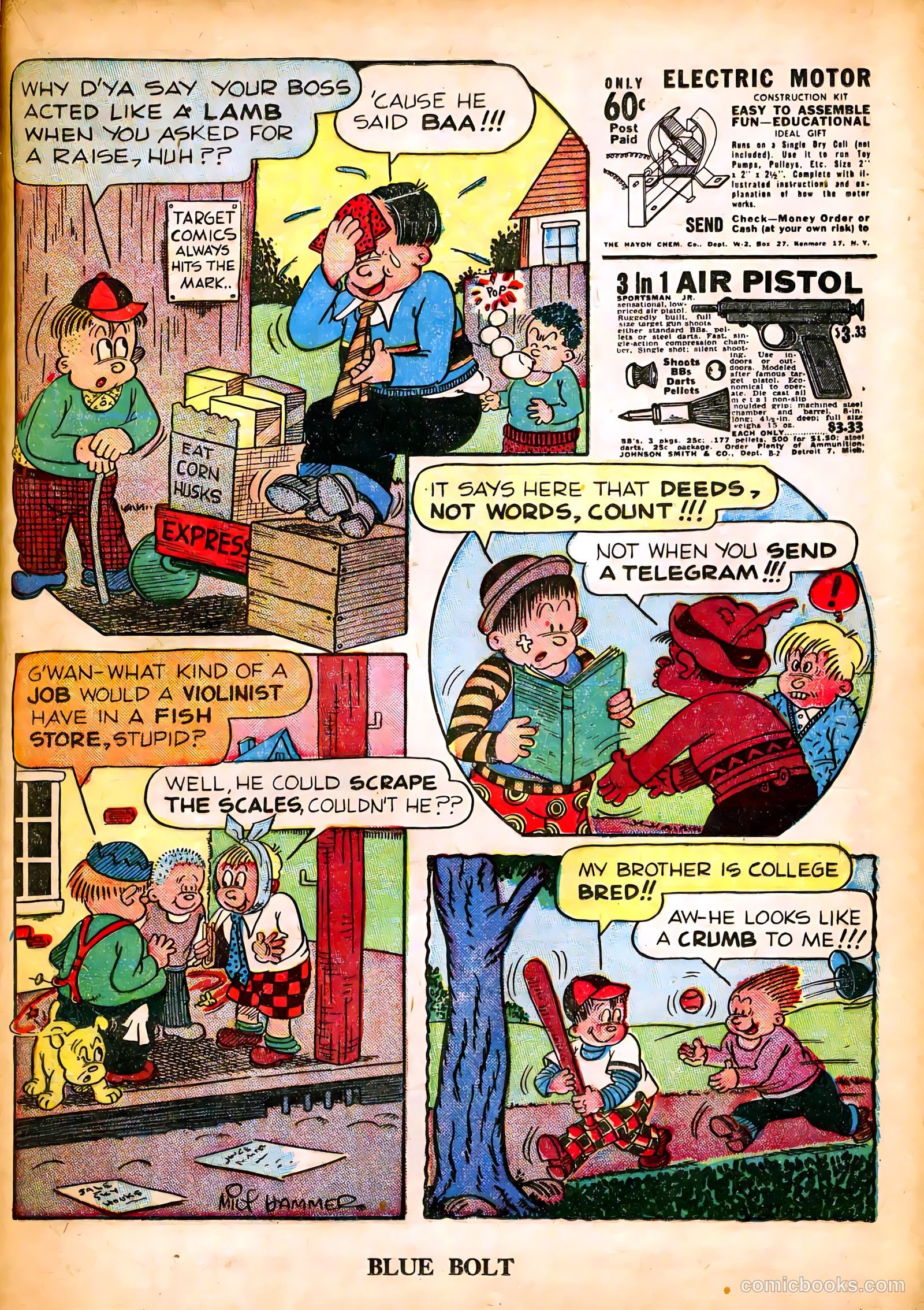 Blue Bolt #10 (1948) — page 35 of 52