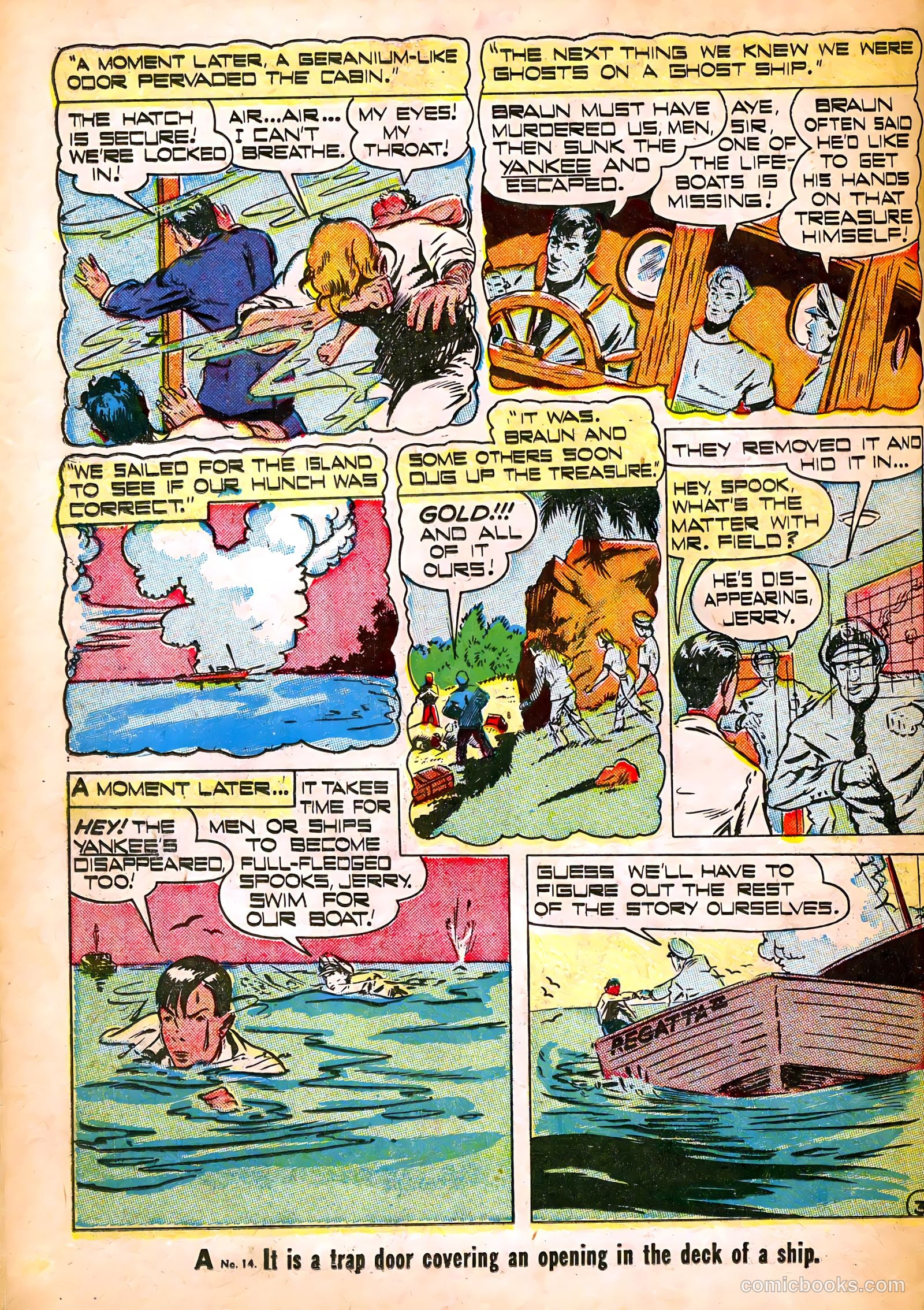 Blue Bolt #10 (1948) — page 38 of 52