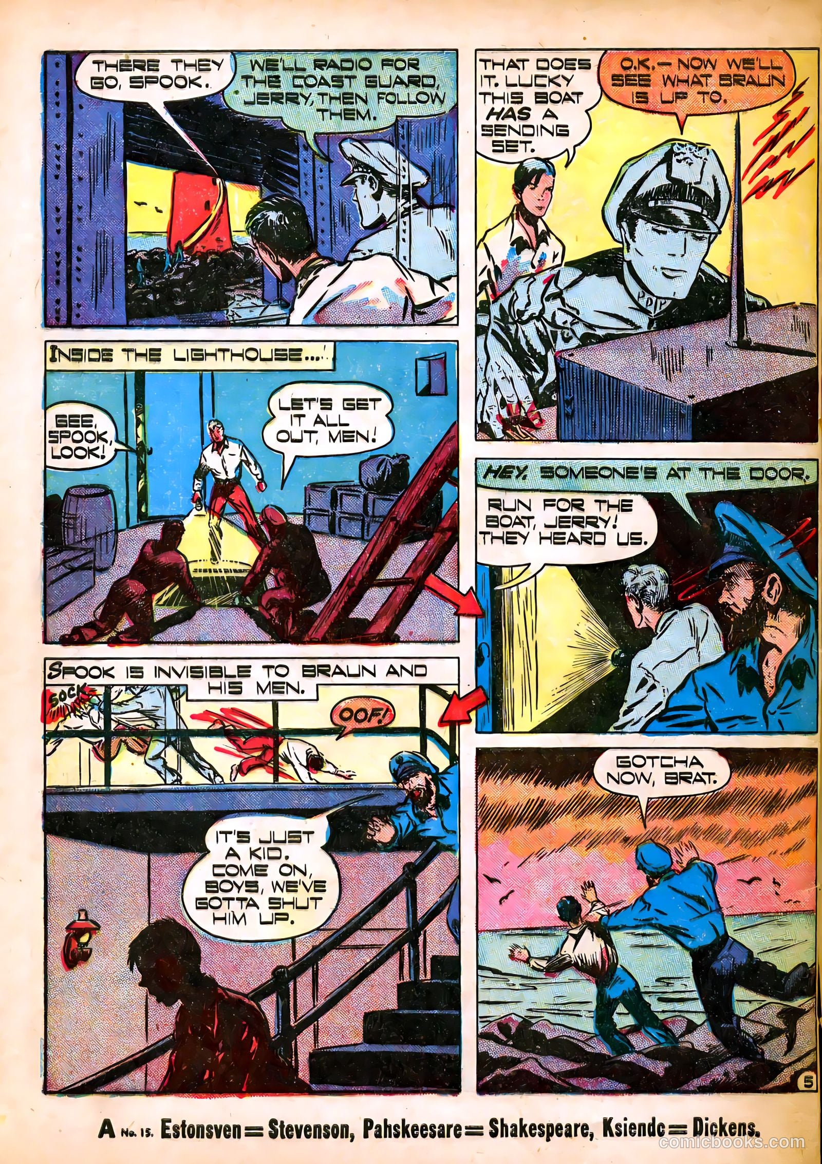Blue Bolt #10 (1948) — page 40 of 52