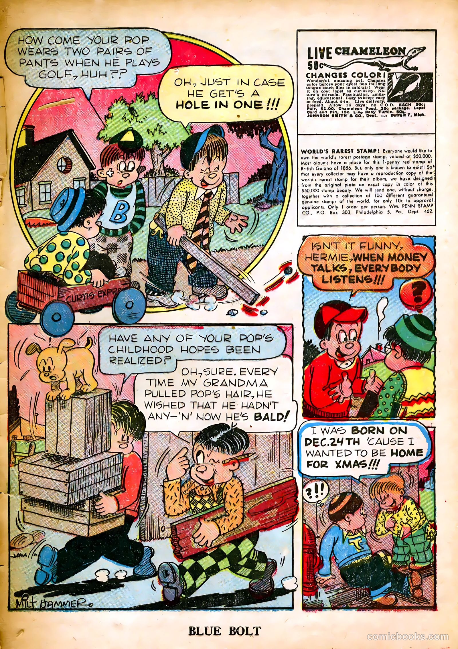 Blue Bolt #10 (1948) — page 43 of 52