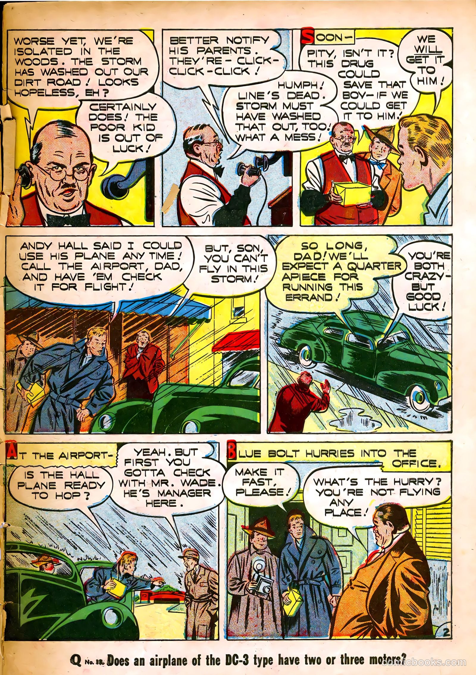 Blue Bolt #10 (1948) — page 45 of 52