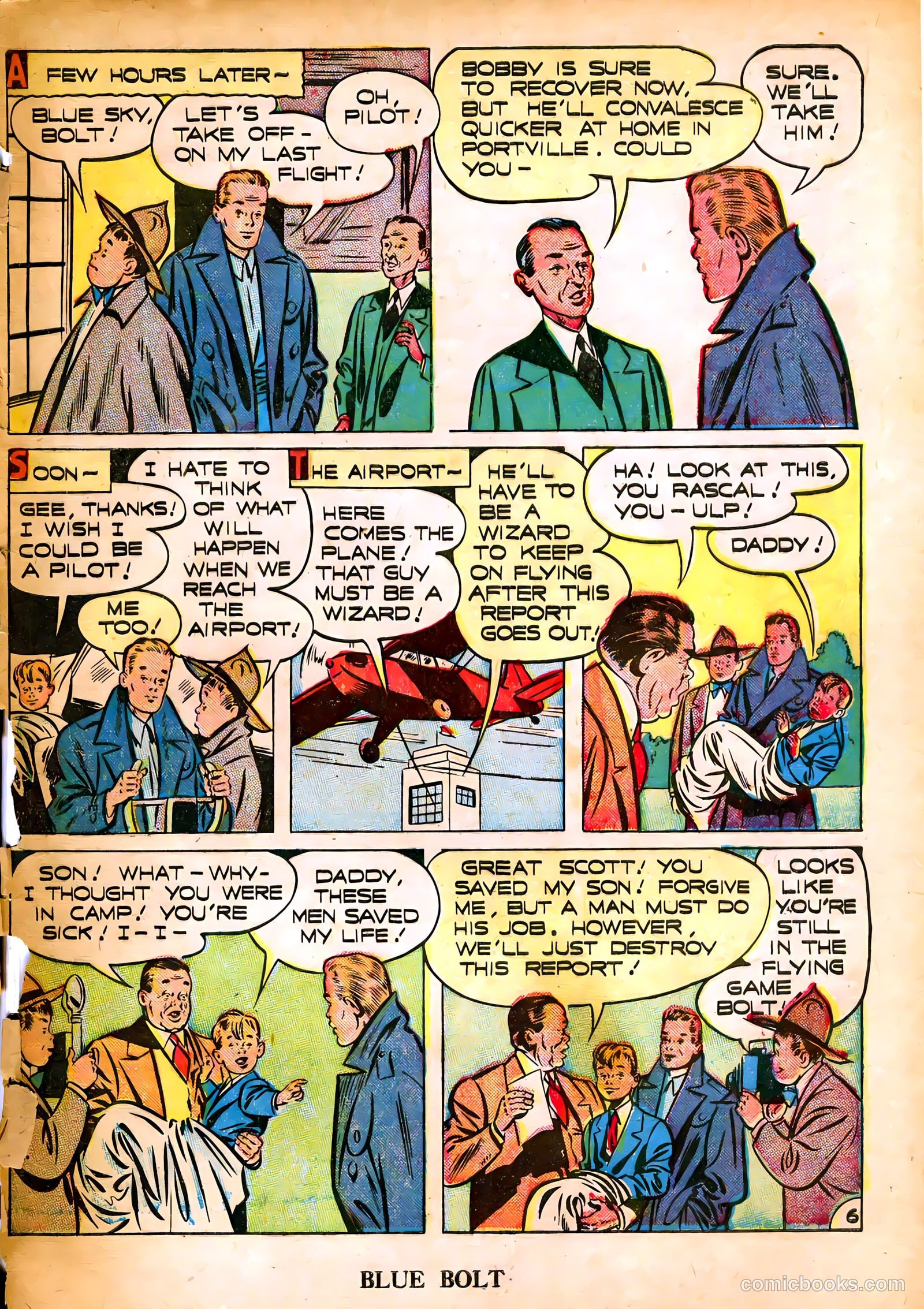 Blue Bolt #10 (1948) — page 49 of 52