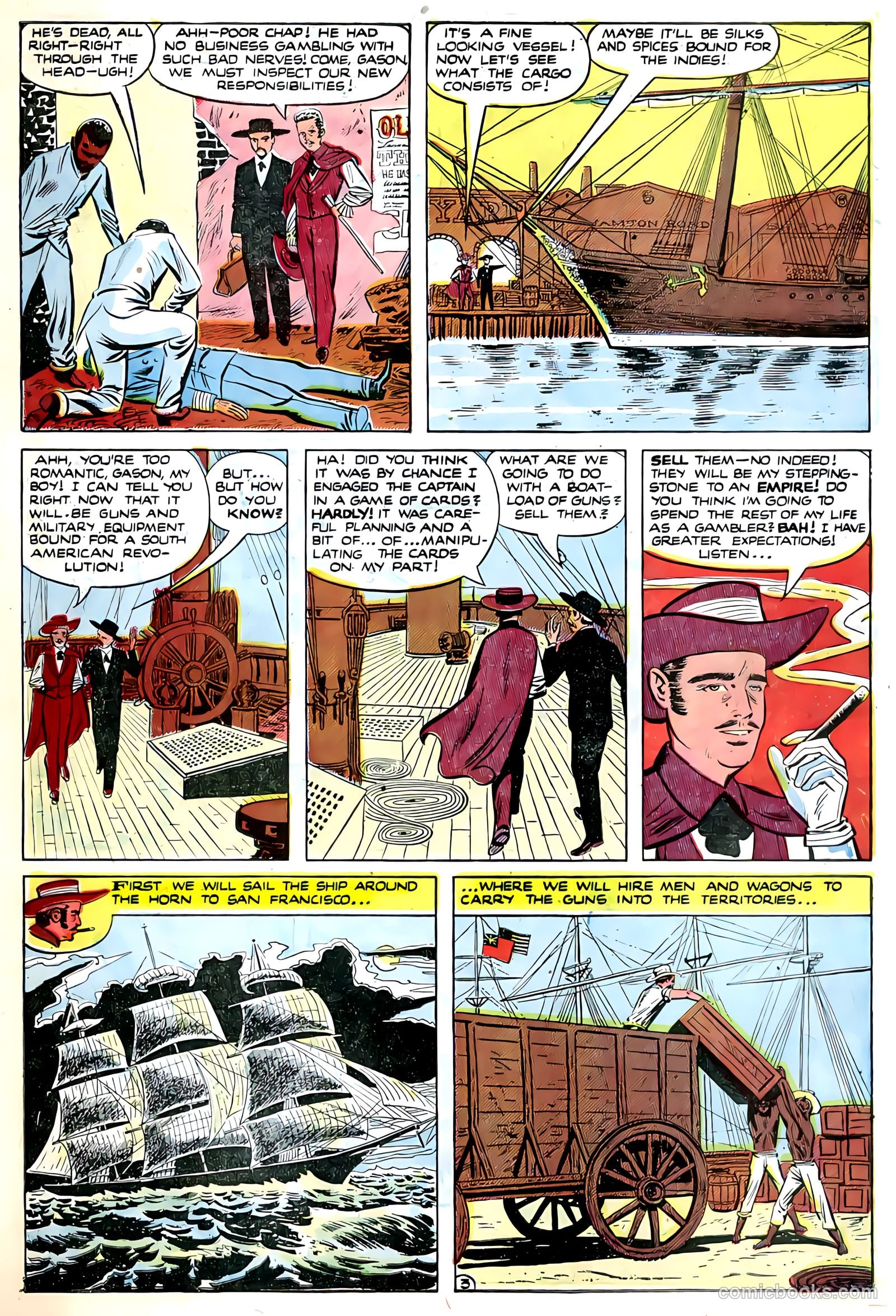 Black Diamond Western #22 (1949, Lev Gleason Publications, Inc.) — page 5 of 52