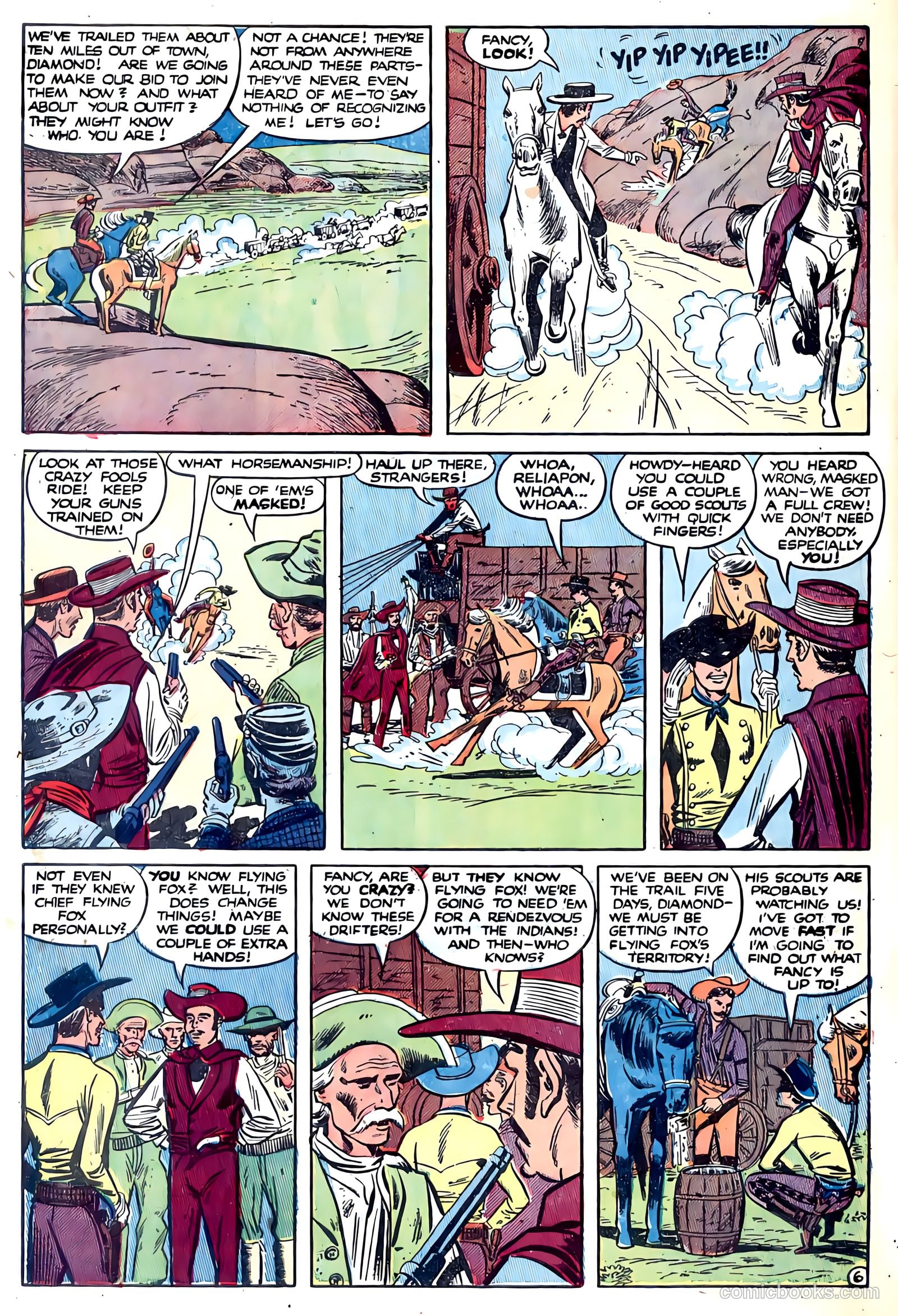 Black Diamond Western #22 (1949, Lev Gleason Publications, Inc.) — page 8 of 52