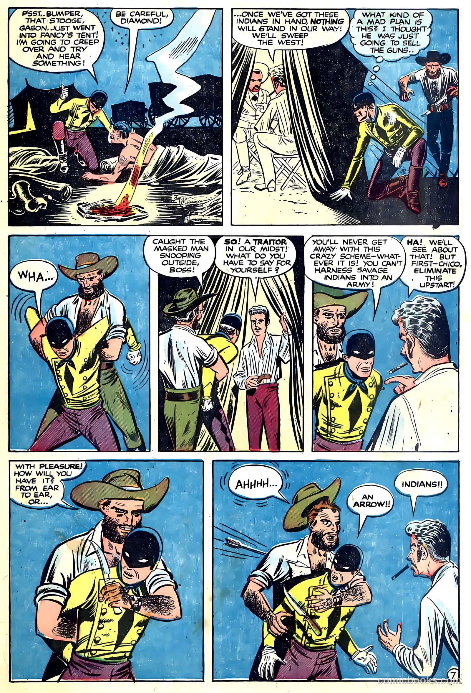 Black Diamond Western #22 (1949, Lev Gleason Publications, Inc.) — page 9 of 52