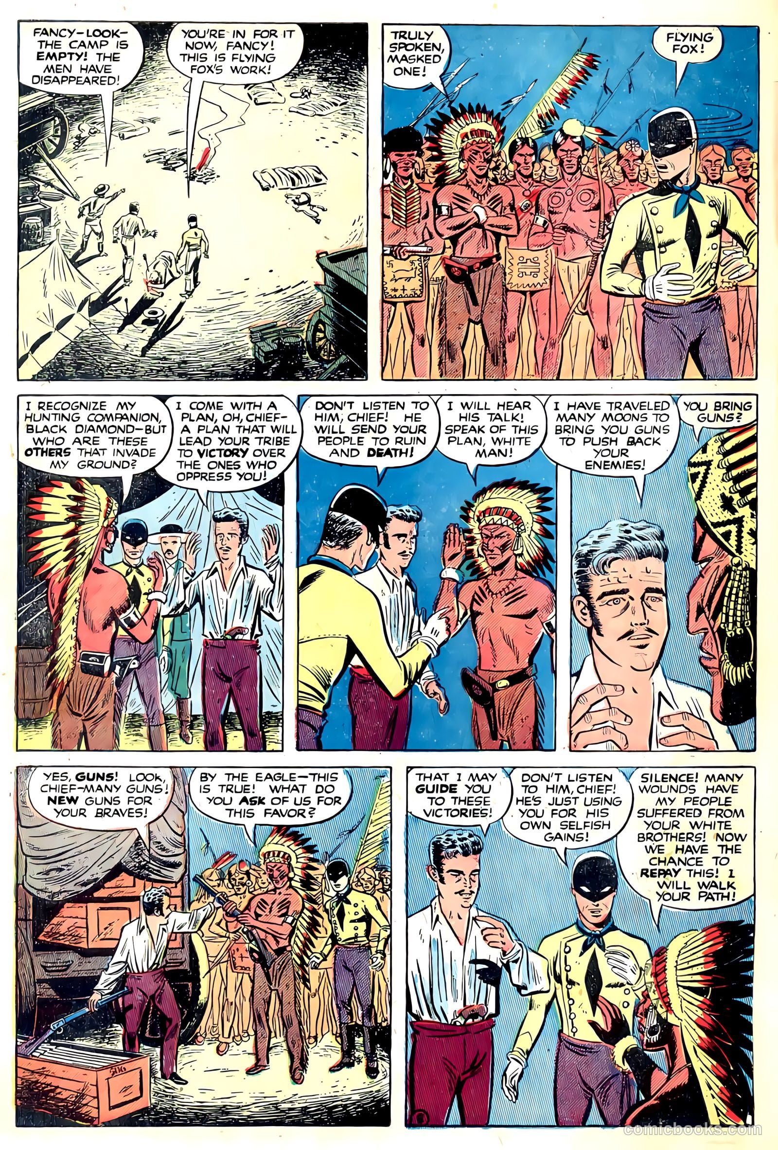 Black Diamond Western #22 (1949, Lev Gleason Publications, Inc.) — page 10 of 52