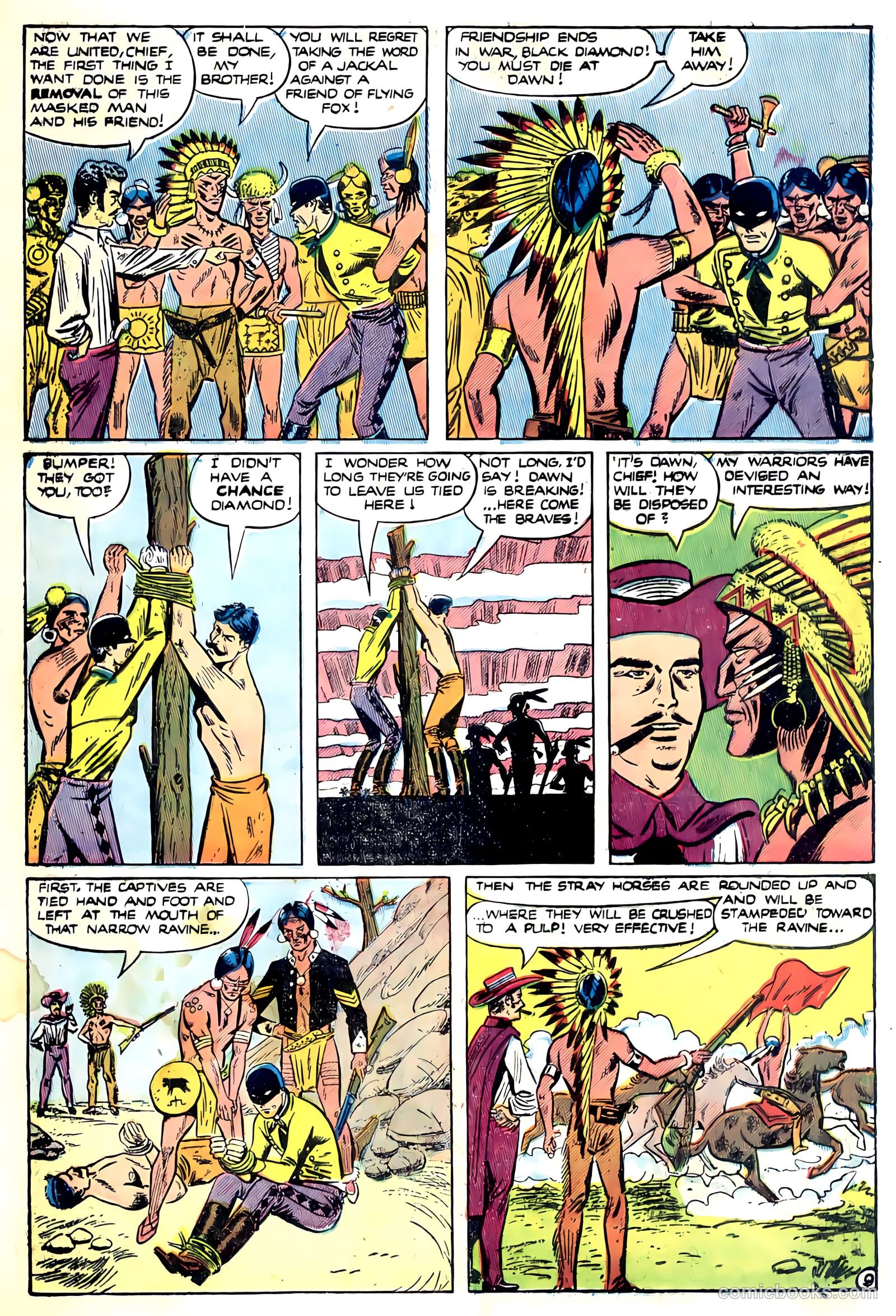 Black Diamond Western #22 (1949, Lev Gleason Publications, Inc.) — page 11 of 52