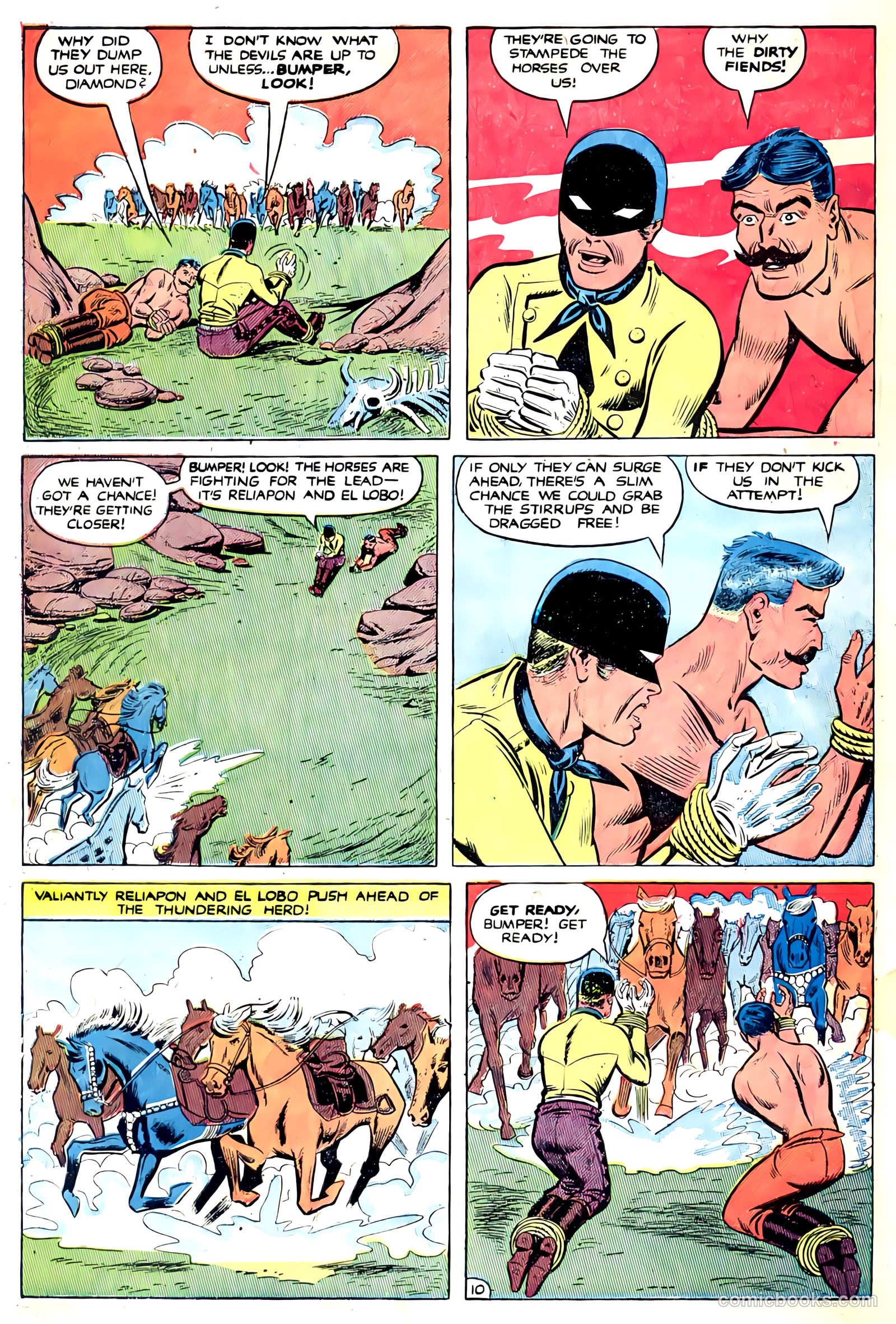 Black Diamond Western #22 (1949, Lev Gleason Publications, Inc.) — page 12 of 52