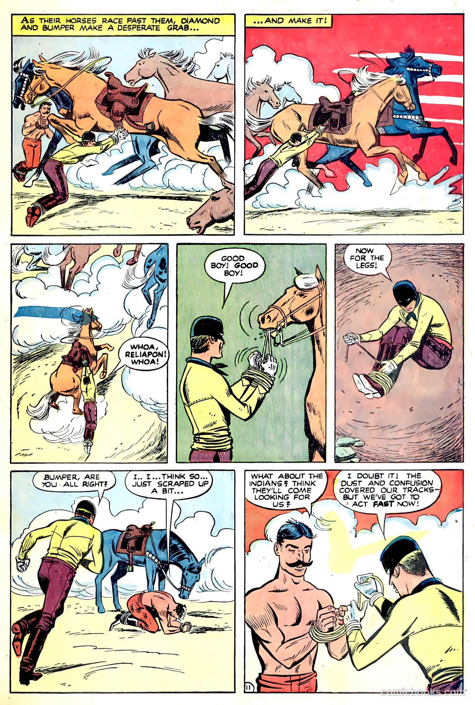 Black Diamond Western #22 (1949, Lev Gleason Publications, Inc.) — page 13 of 52