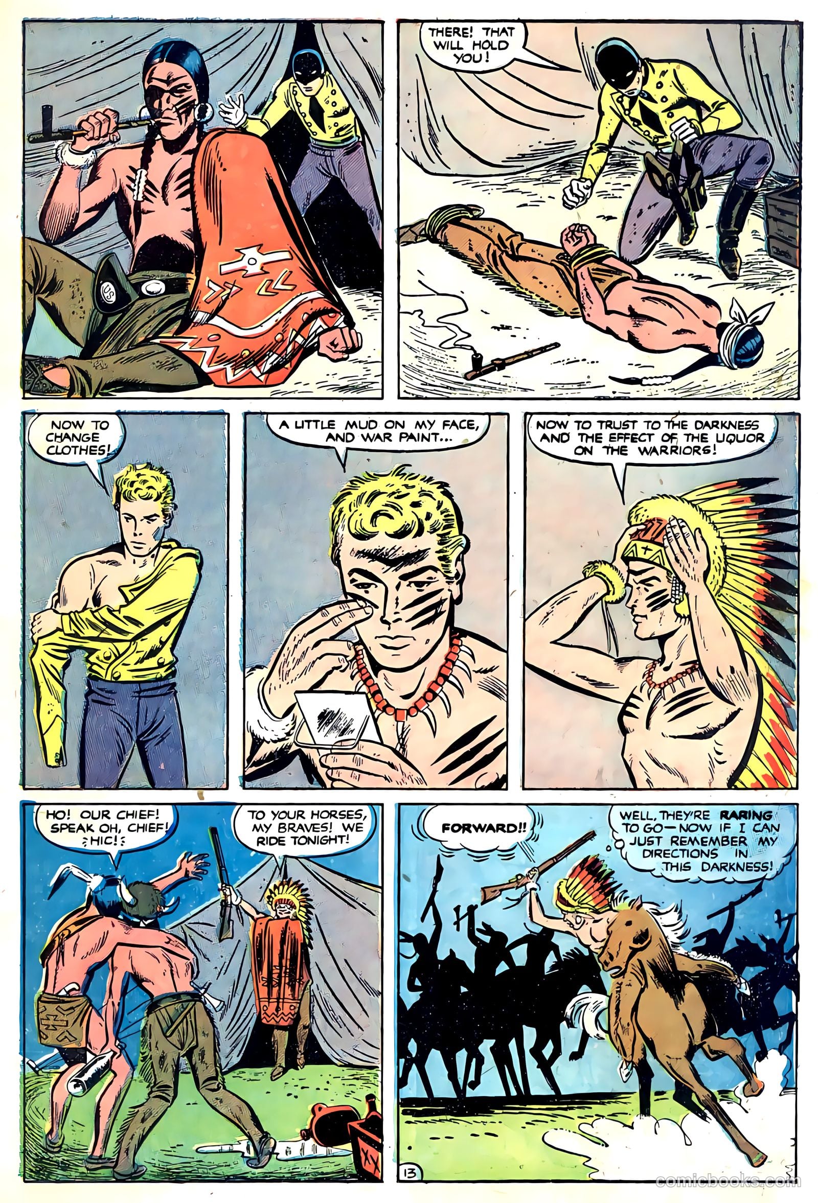Black Diamond Western #22 (1949, Lev Gleason Publications, Inc.) — page 15 of 52