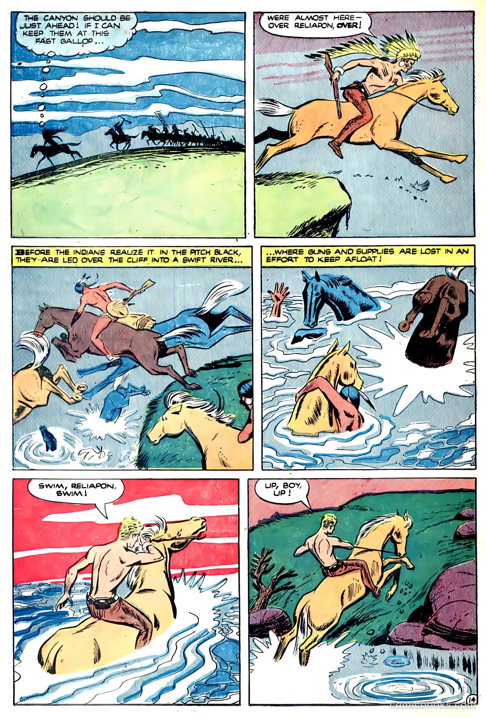 Black Diamond Western #22 (1949, Lev Gleason Publications, Inc.) — page 16 of 52