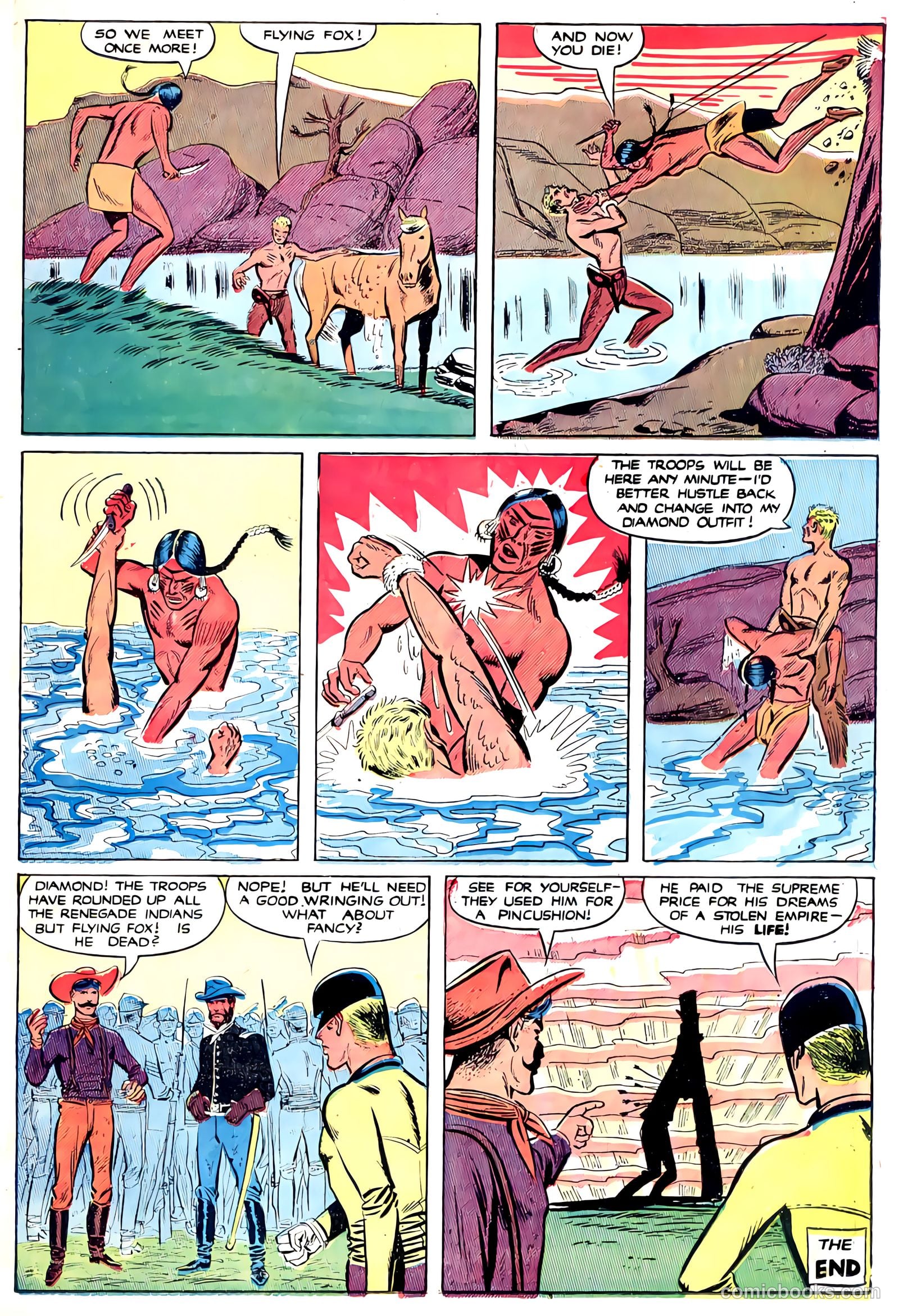 Black Diamond Western #22 (1949, Lev Gleason Publications, Inc.) — page 17 of 52
