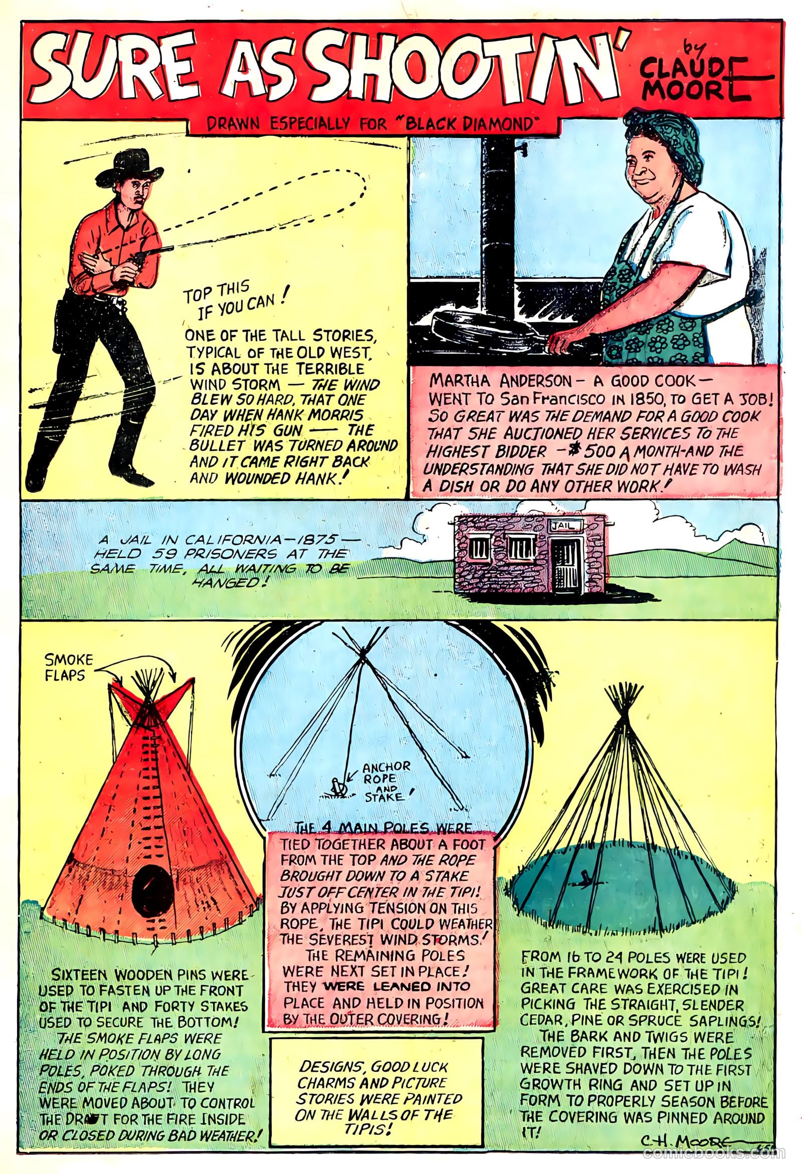 Black Diamond Western #22 (1949, Lev Gleason Publications, Inc.) — page 19 of 52