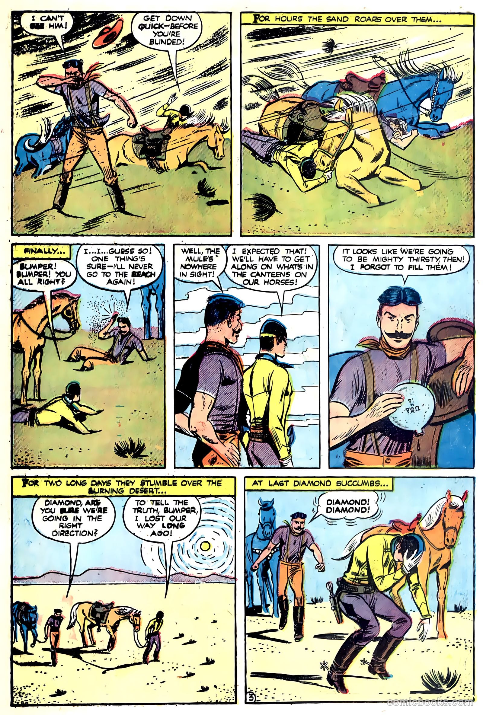 Black Diamond Western #22 (1949, Lev Gleason Publications, Inc.) — page 23 of 52