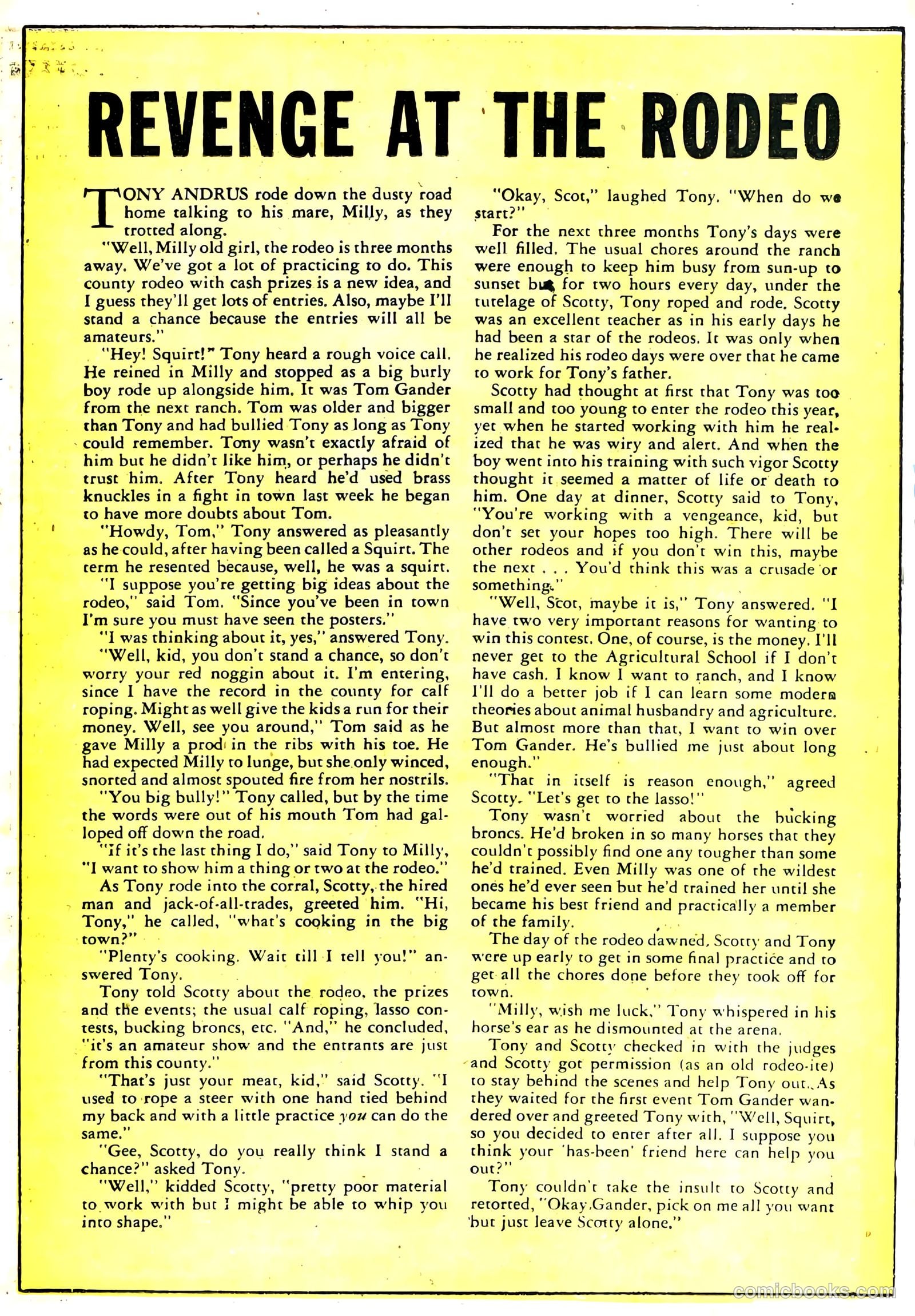Black Diamond Western #22 (1949, Lev Gleason Publications, Inc.) — page 29 of 52