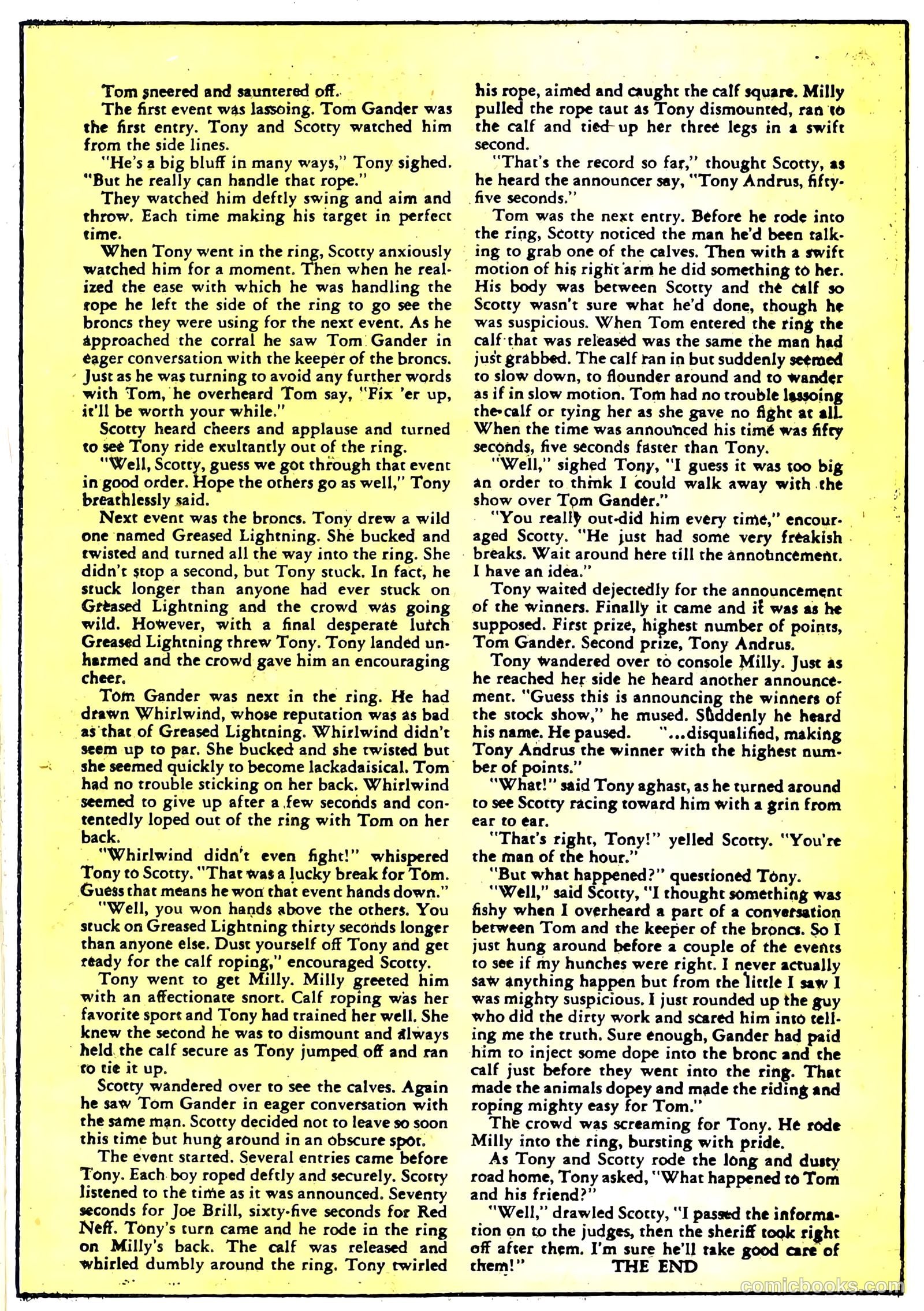 Black Diamond Western #22 (1949, Lev Gleason Publications, Inc.) — page 30 of 52