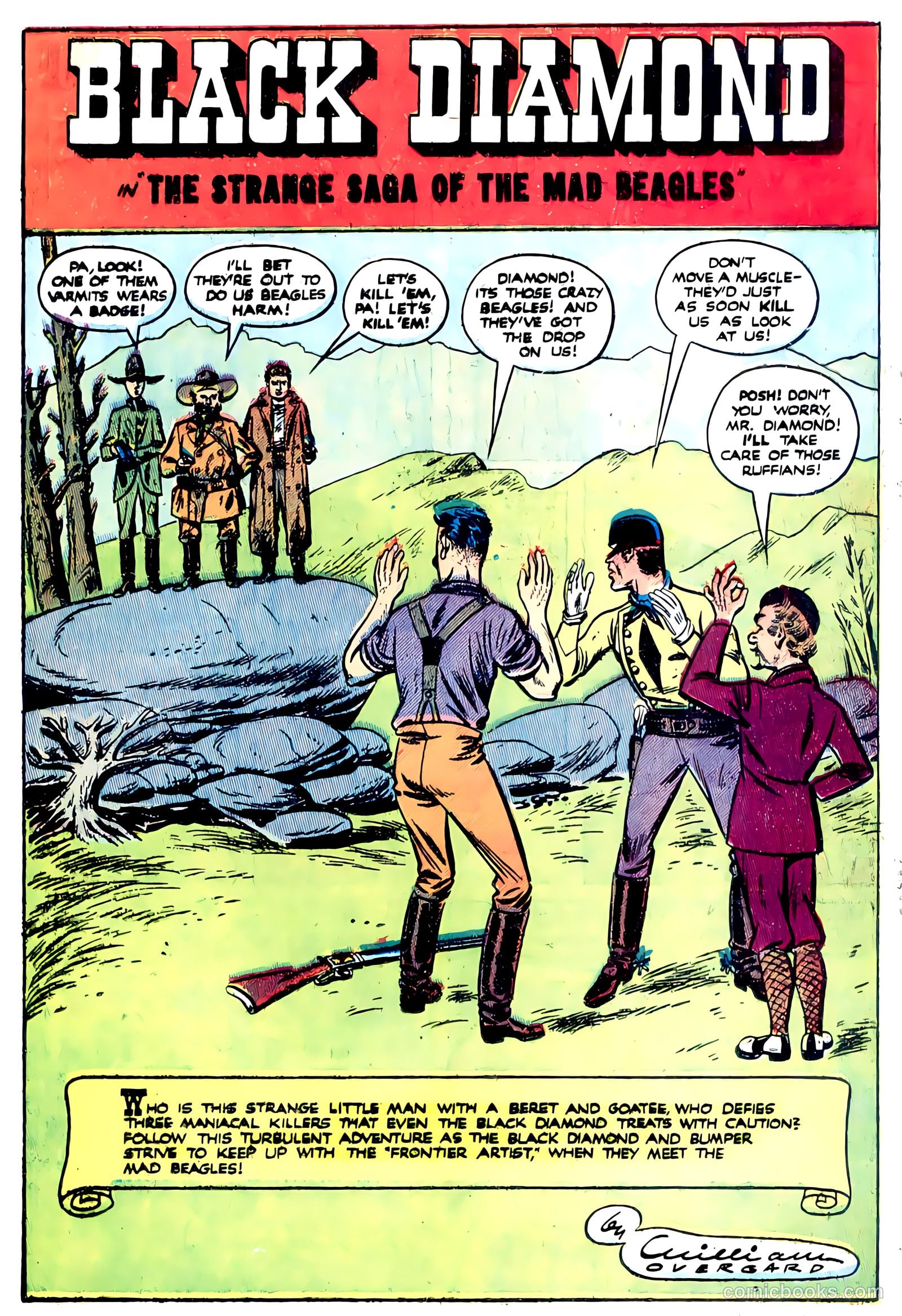 Black Diamond Western #22 (1949, Lev Gleason Publications, Inc.) — page 35 of 52
