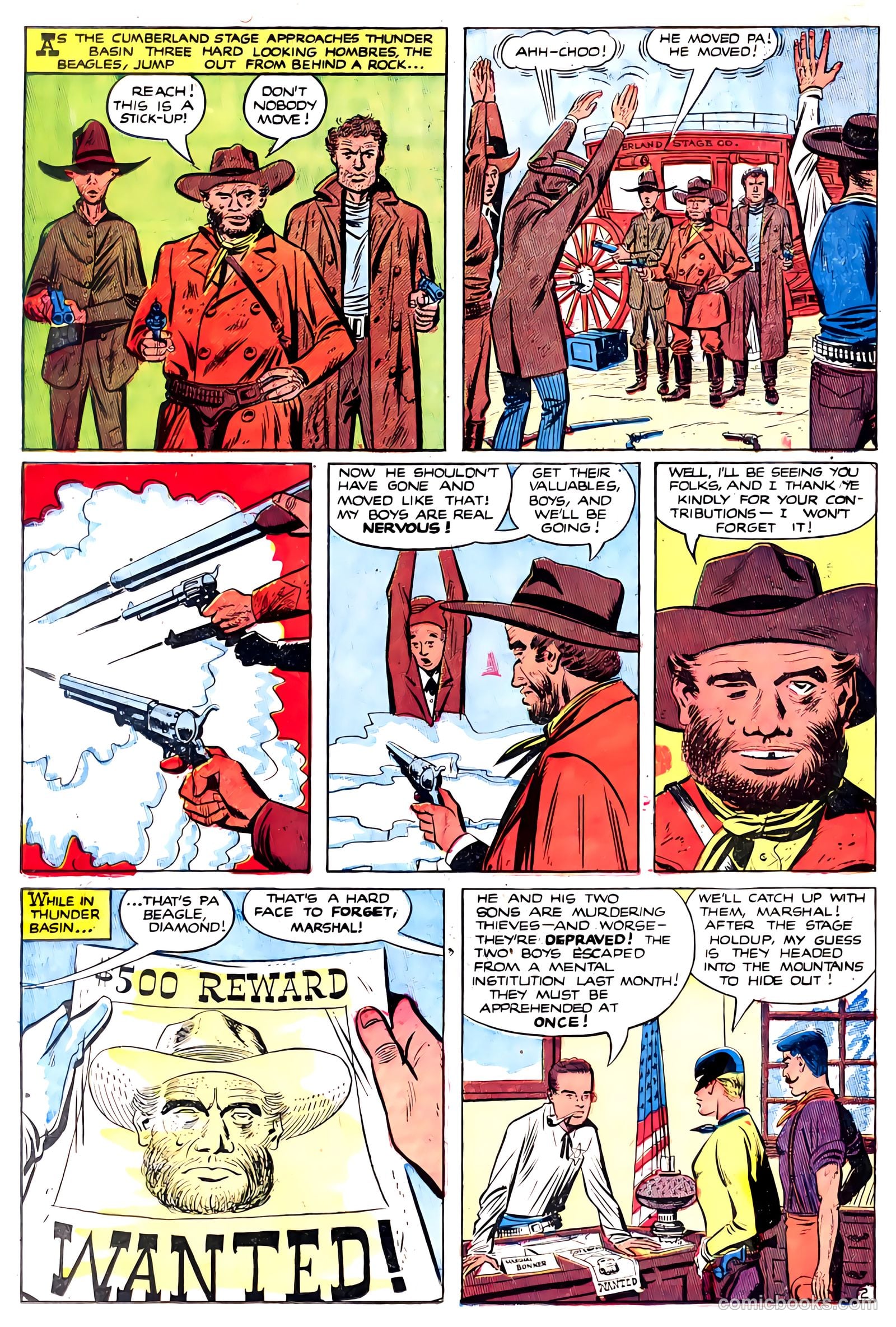 Black Diamond Western #22 (1949, Lev Gleason Publications, Inc.) — page 36 of 52