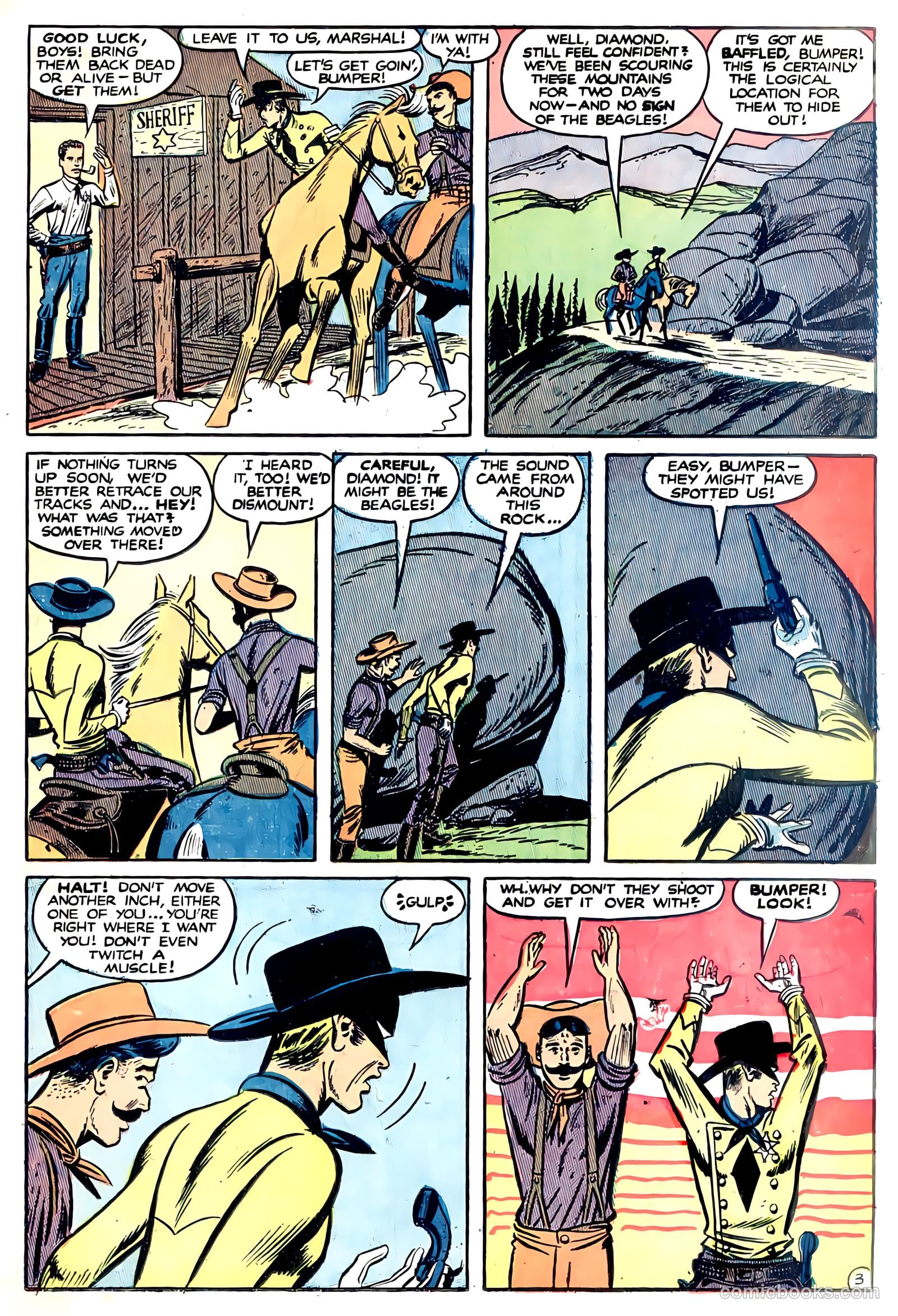 Black Diamond Western #22 (1949, Lev Gleason Publications, Inc.) — page 37 of 52