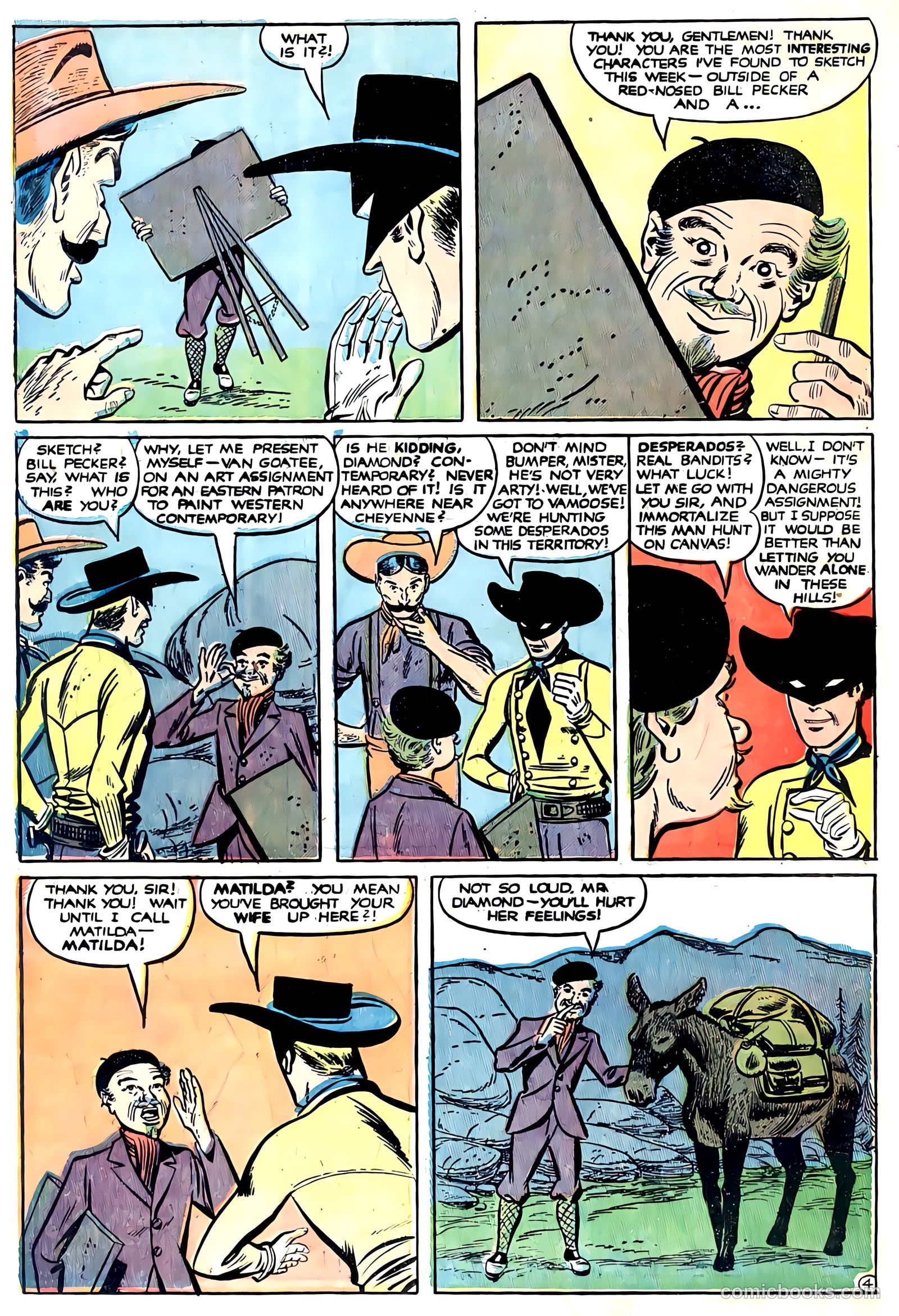 Black Diamond Western #22 (1949, Lev Gleason Publications, Inc.) — page 38 of 52