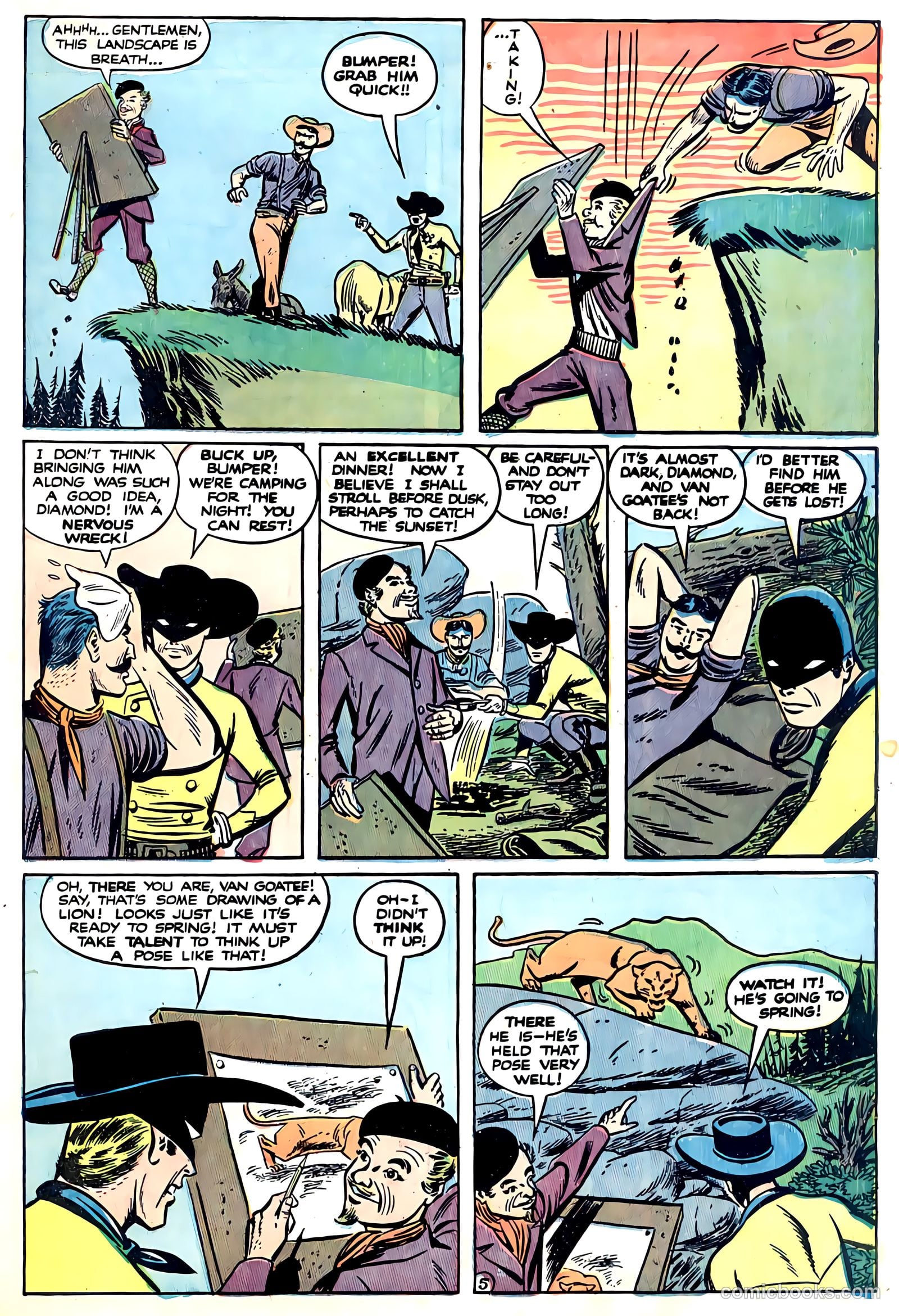 Black Diamond Western #22 (1949, Lev Gleason Publications, Inc.) — page 39 of 52