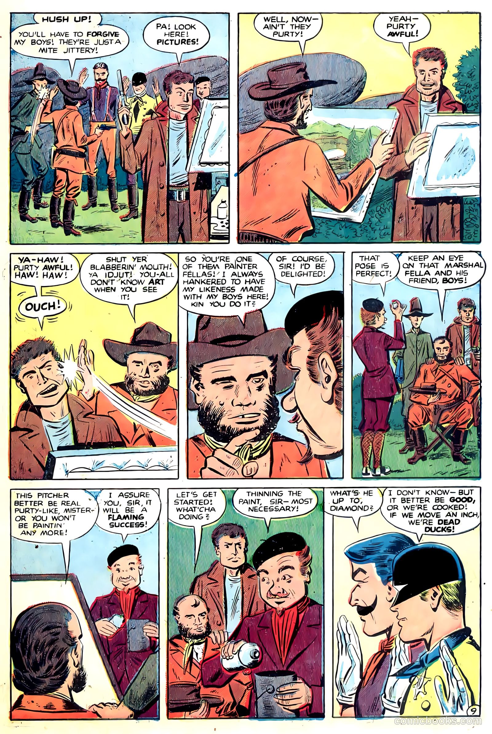 Black Diamond Western #22 (1949, Lev Gleason Publications, Inc.) — page 43 of 52