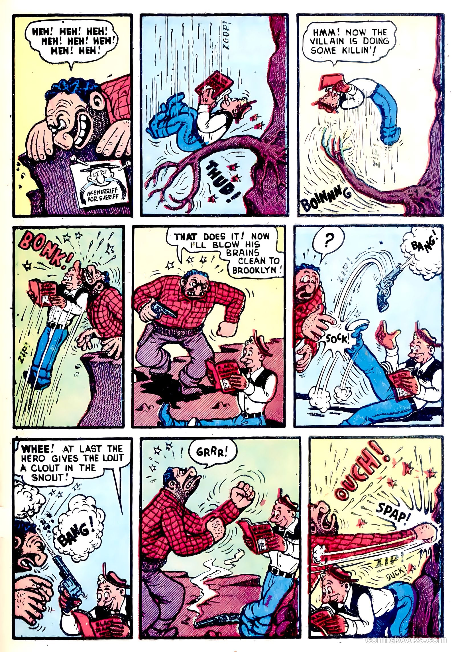 Black Diamond Western #22 (1949, Lev Gleason Publications, Inc.) — page 47 of 52