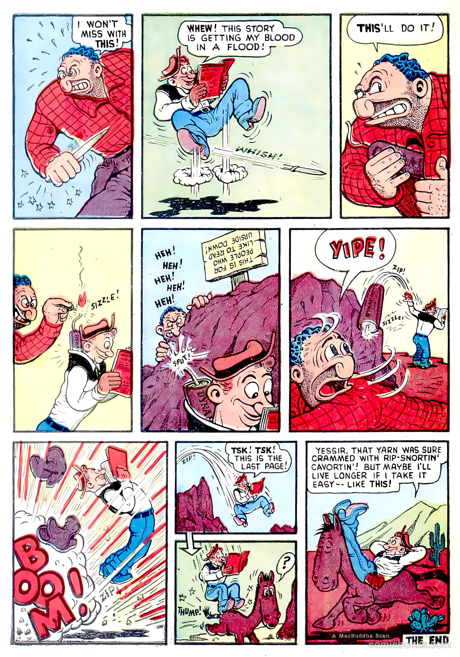 Black Diamond Western #22 (1949, Lev Gleason Publications, Inc.) — page 48 of 52
