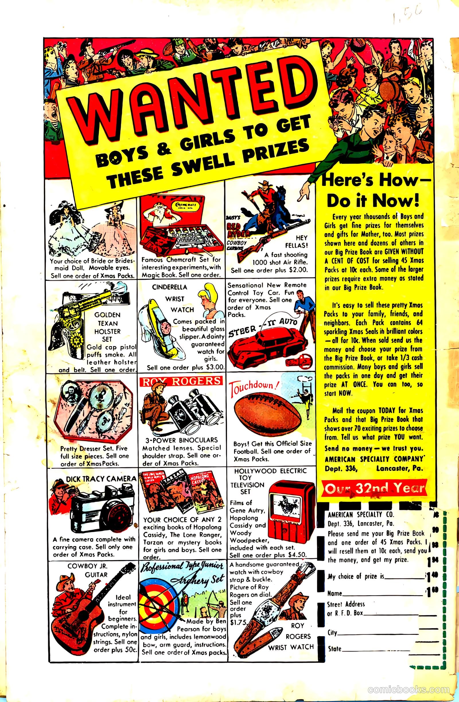 Black Diamond Western #22 (1949, Lev Gleason Publications, Inc.) — page 52 of 52