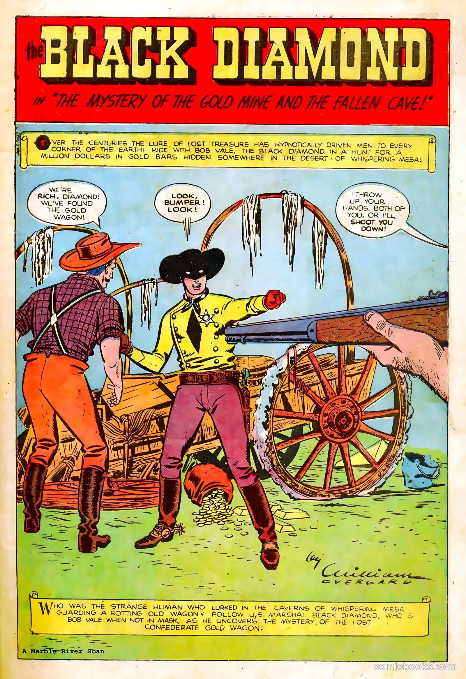 Black Diamond Western #17 (1949, Lev Gleason Publications, Inc.) — page 3 of 52