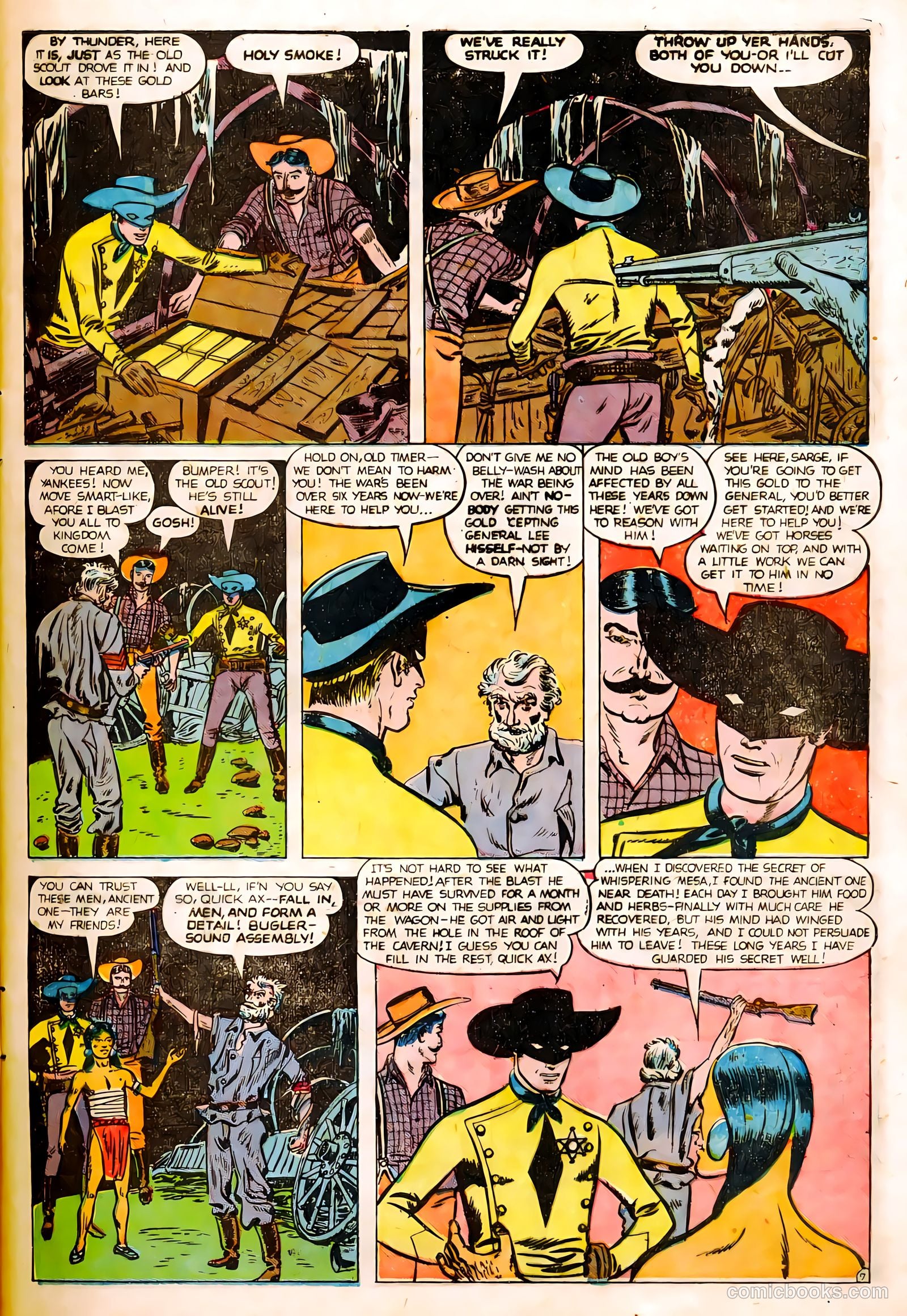 Black Diamond Western #17 (1949, Lev Gleason Publications, Inc.) — page 9 of 52