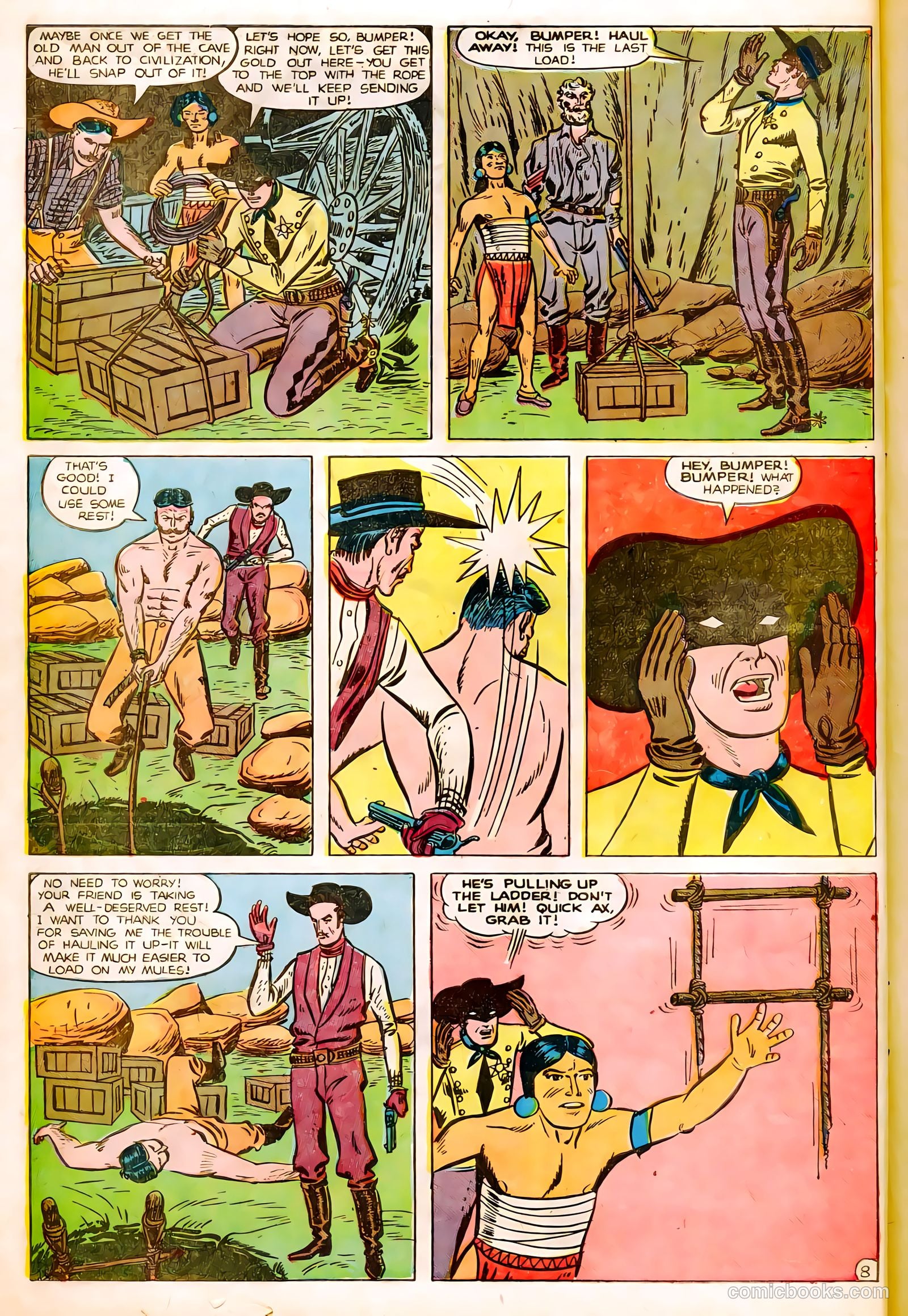 Black Diamond Western #17 (1949, Lev Gleason Publications, Inc.) — page 10 of 52