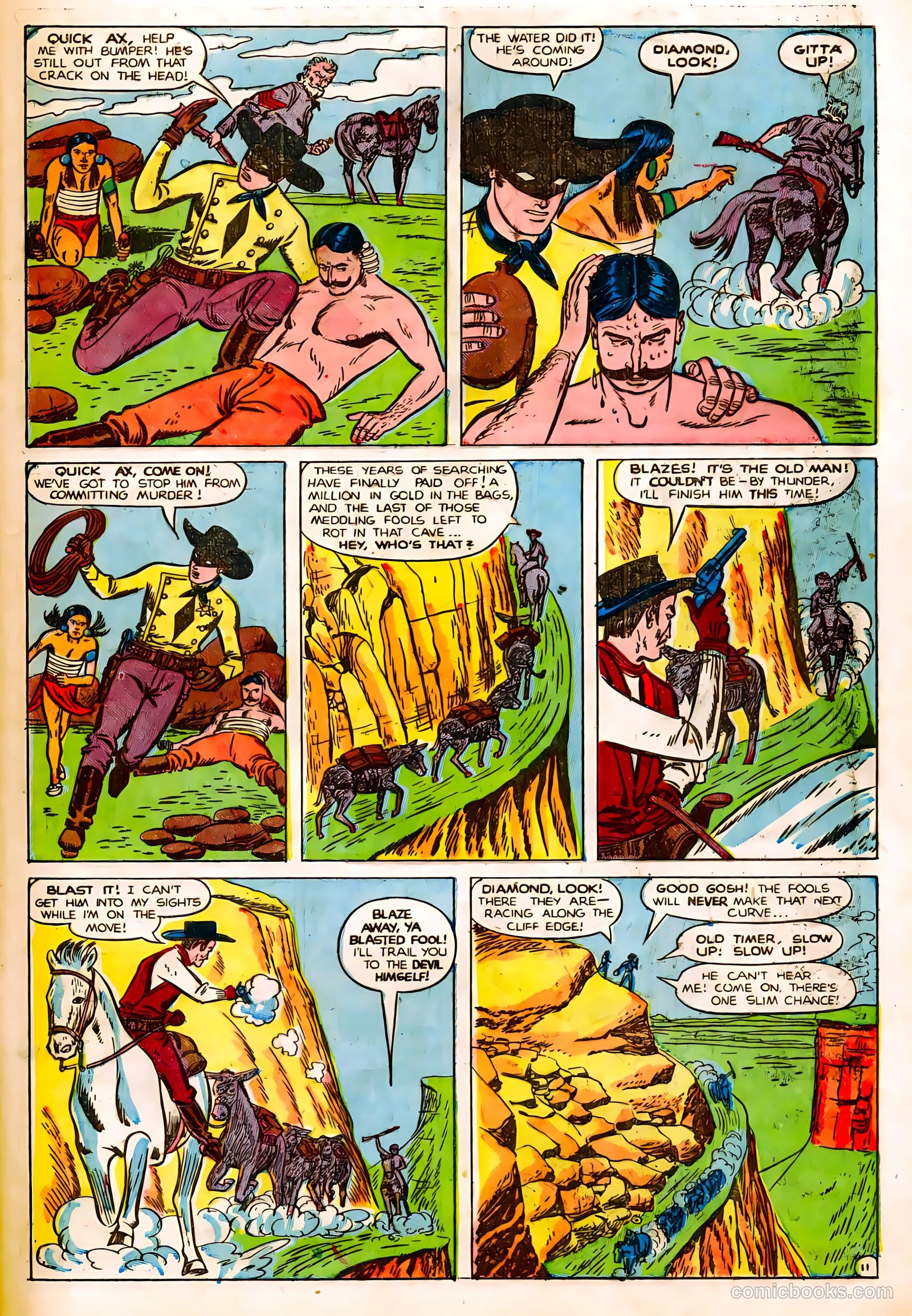 Black Diamond Western #17 (1949, Lev Gleason Publications, Inc.) — page 13 of 52