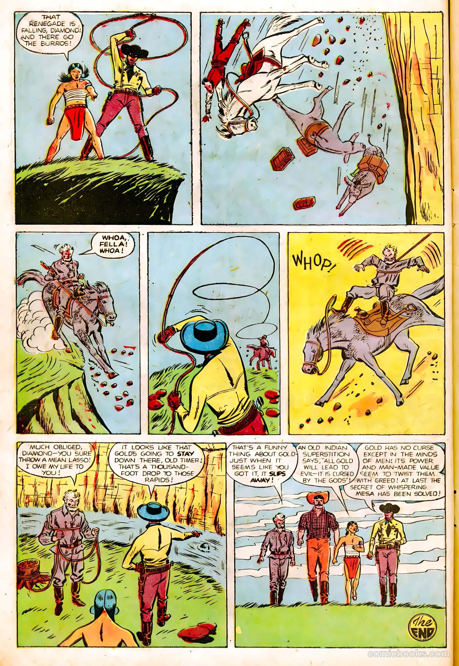 Black Diamond Western #17 (1949, Lev Gleason Publications, Inc.) — page 14 of 52