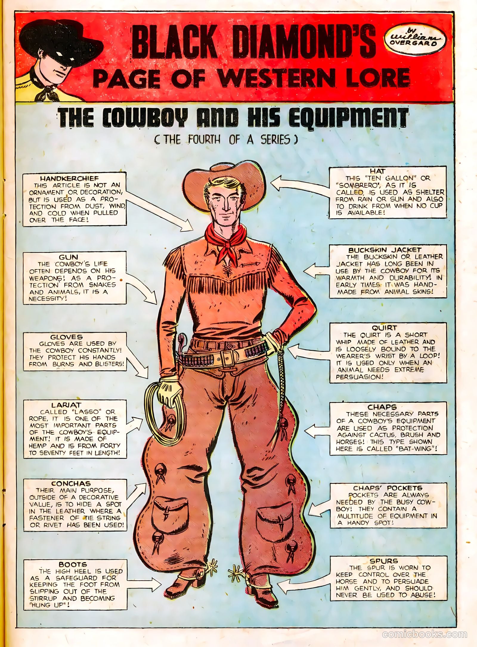 Black Diamond Western #17 (1949, Lev Gleason Publications, Inc.) — page 17 of 52