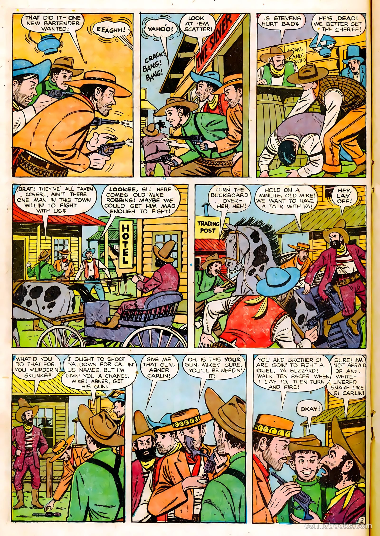 Black Diamond Western #17 (1949, Lev Gleason Publications, Inc.) — page 20 of 52