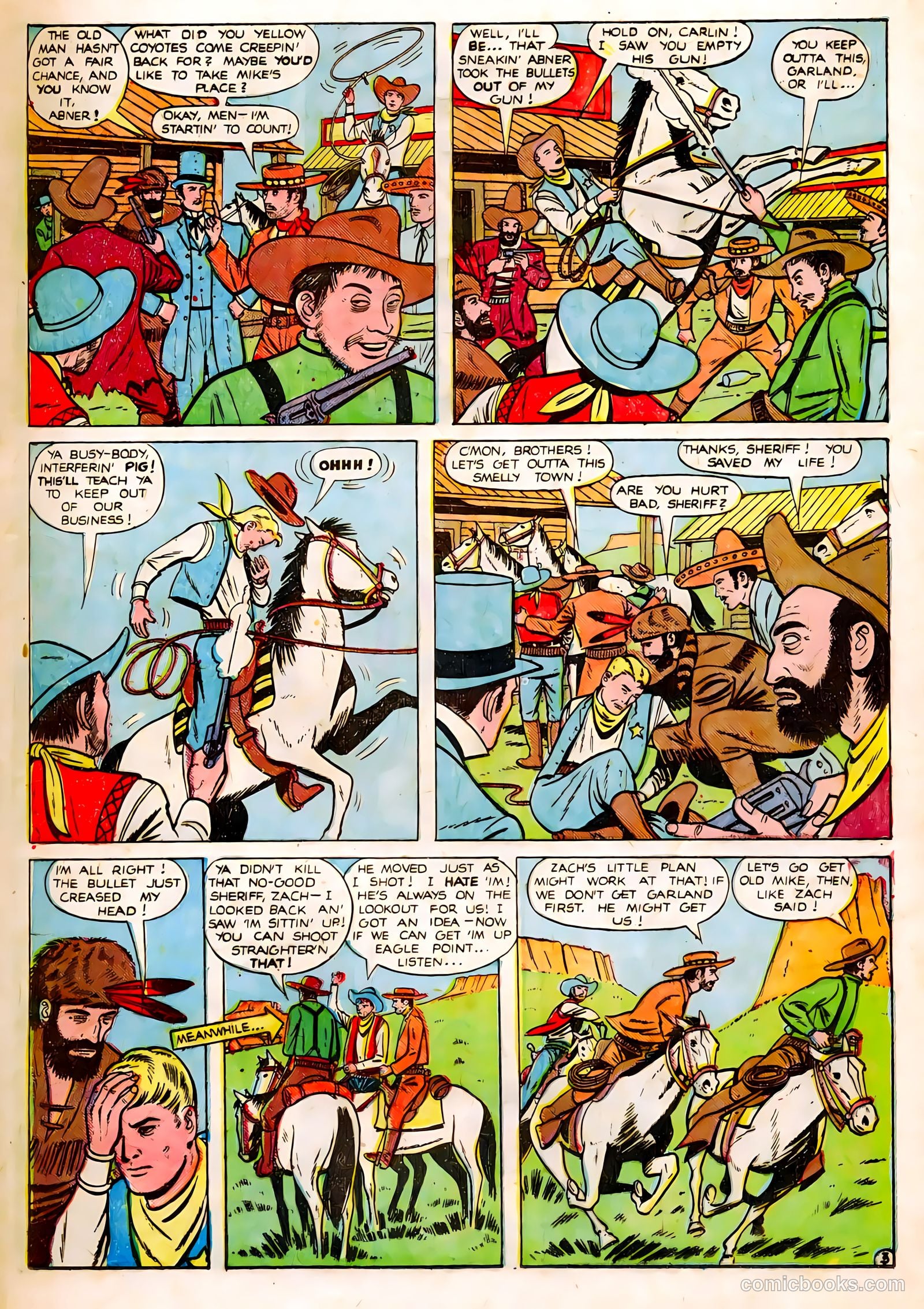 Black Diamond Western #17 (1949, Lev Gleason Publications, Inc.) — page 21 of 52