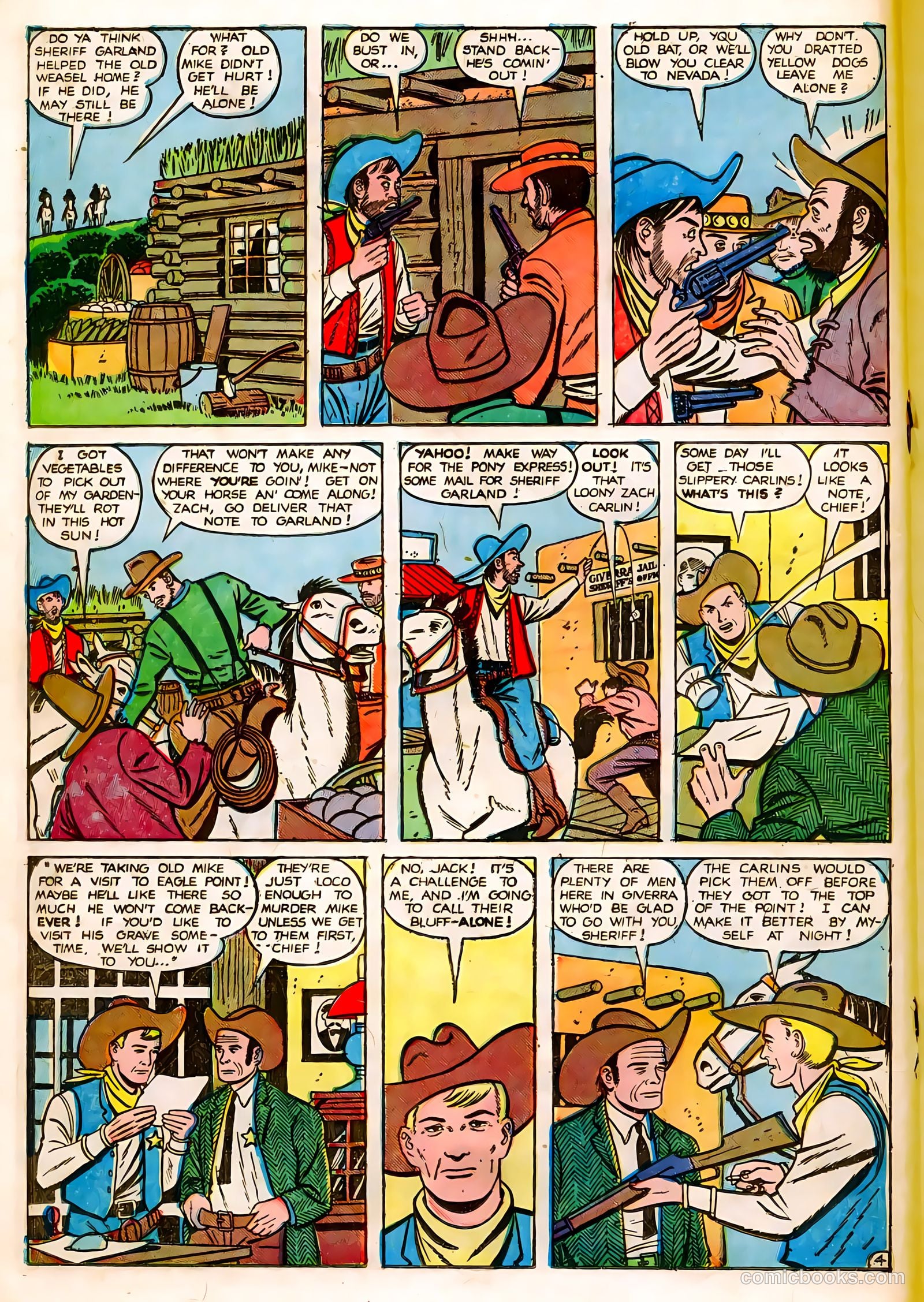 Black Diamond Western #17 (1949, Lev Gleason Publications, Inc.) — page 22 of 52
