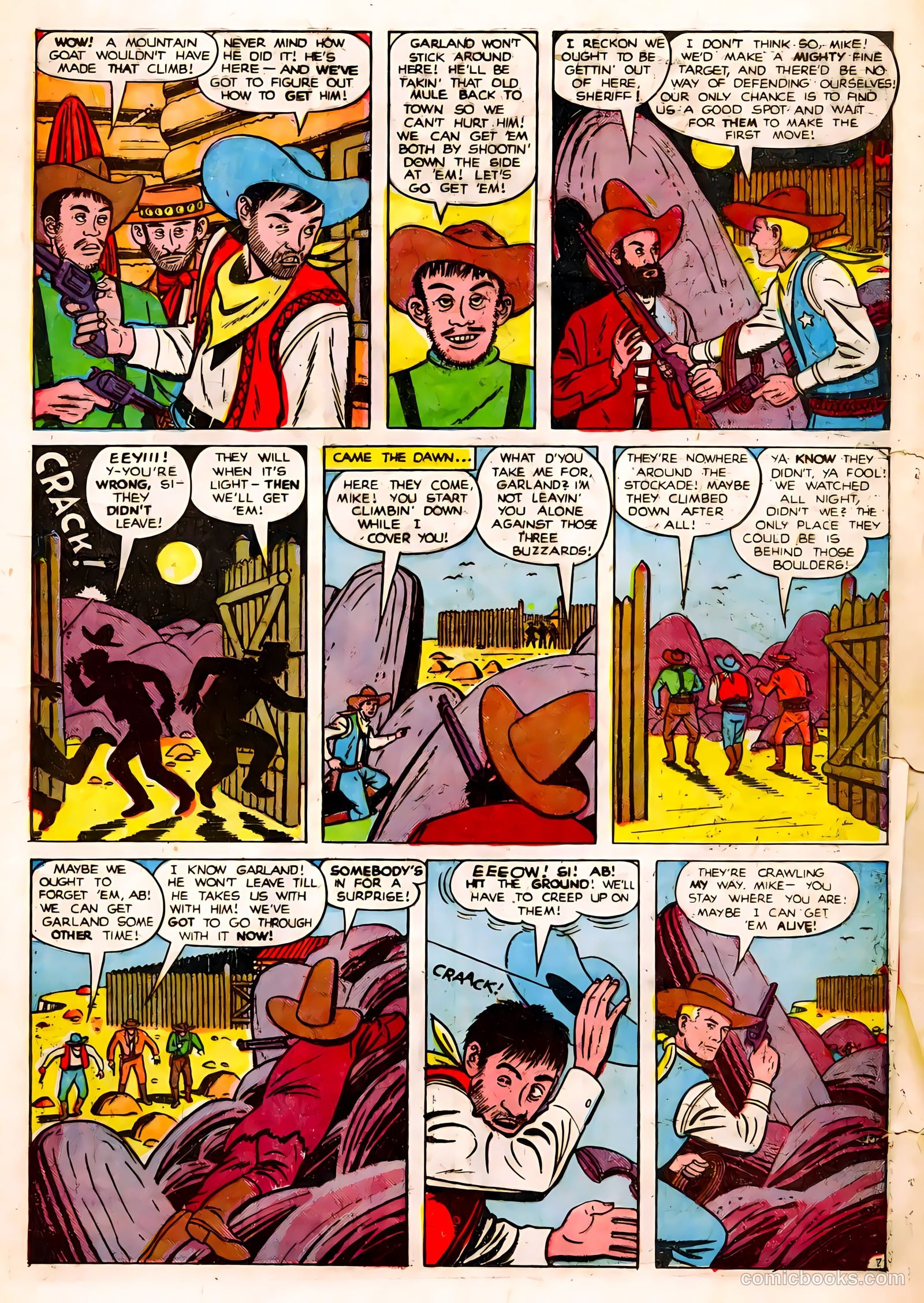 Black Diamond Western #17 (1949, Lev Gleason Publications, Inc.) — page 25 of 52