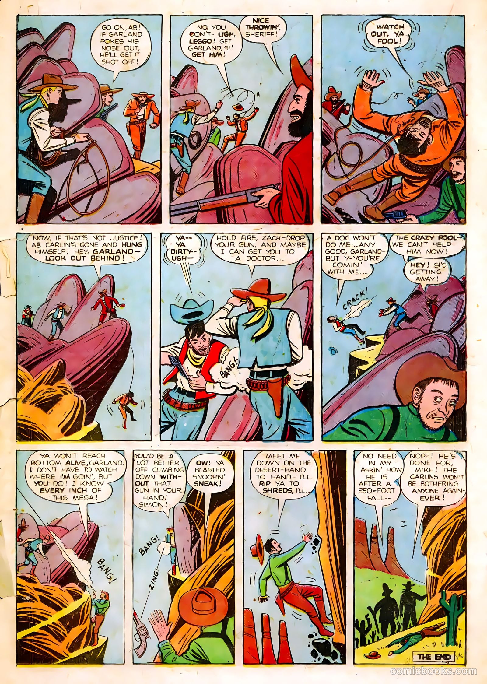 Black Diamond Western #17 (1949, Lev Gleason Publications, Inc.) — page 26 of 52