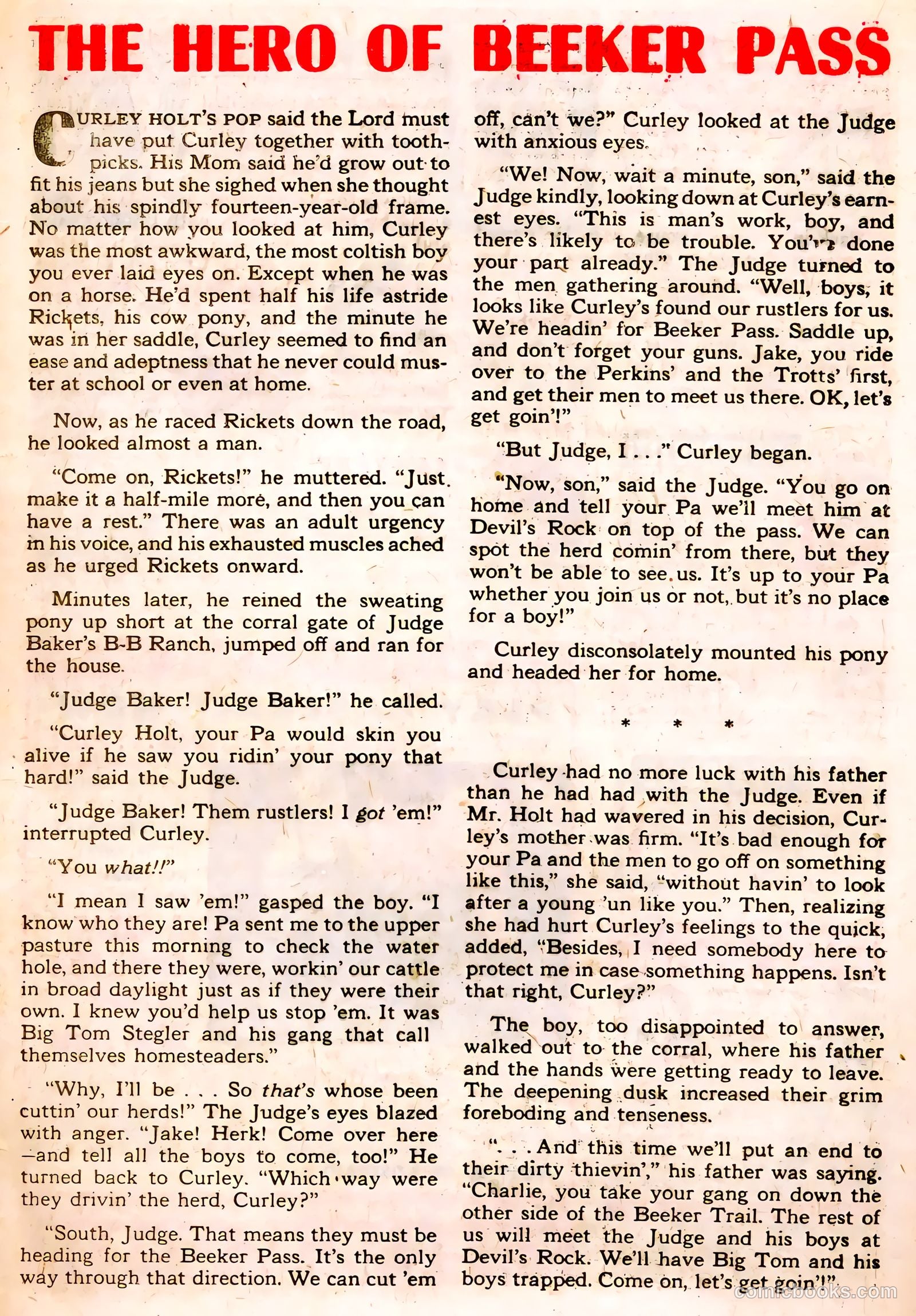 Black Diamond Western #17 (1949, Lev Gleason Publications, Inc.) — page 28 of 52