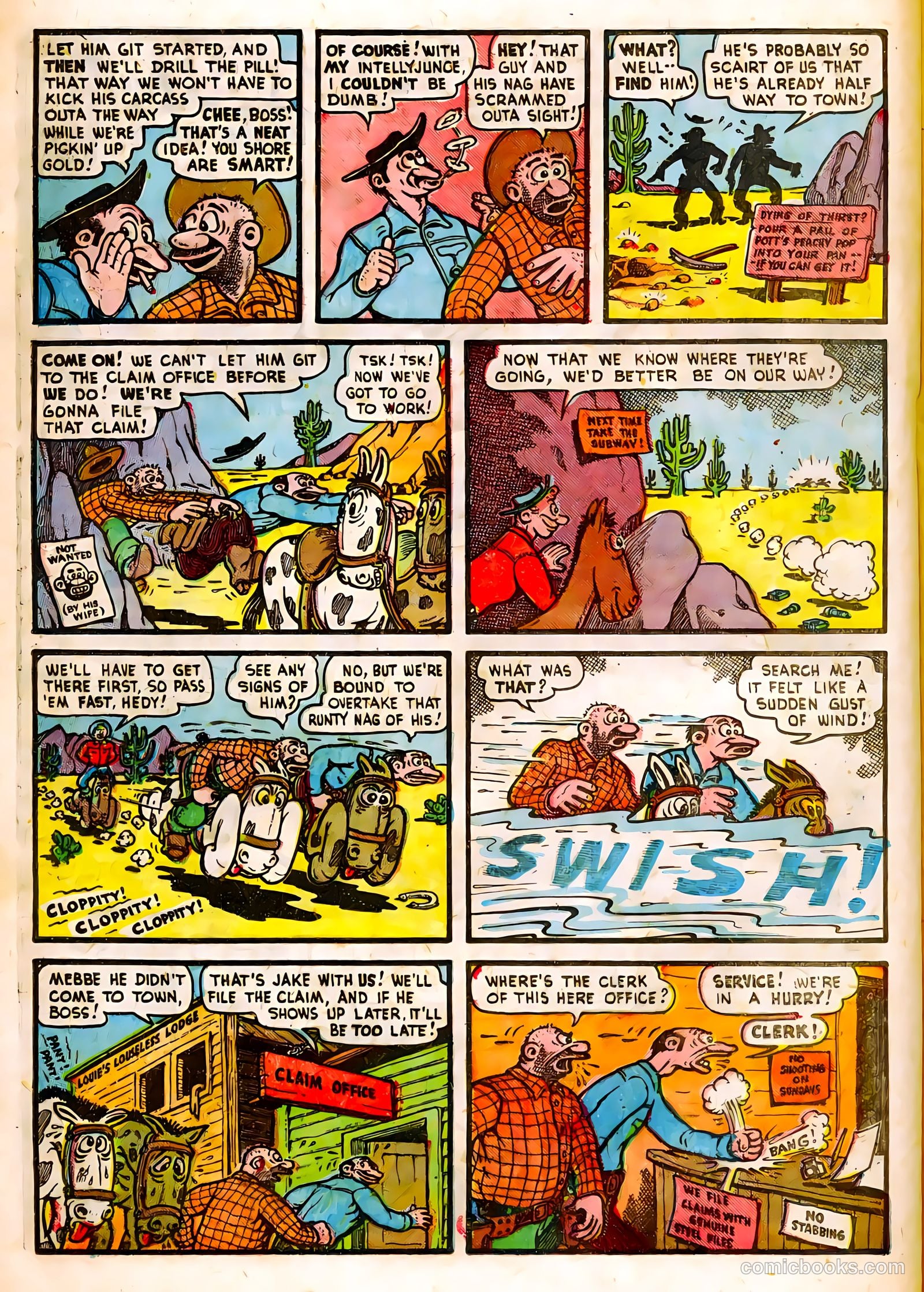 Black Diamond Western #17 (1949, Lev Gleason Publications, Inc.) — page 32 of 52