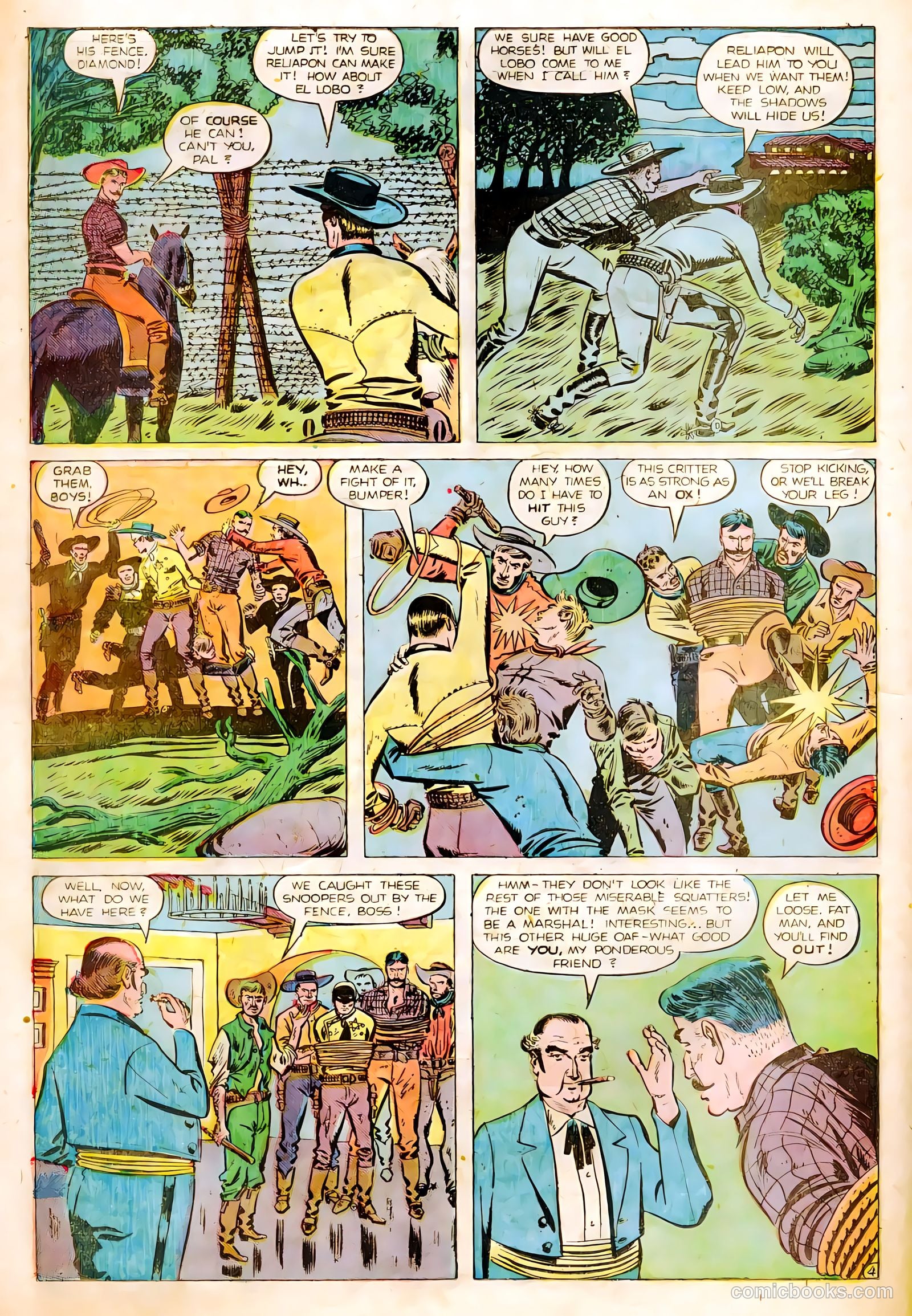 Black Diamond Western #17 (1949, Lev Gleason Publications, Inc.) — page 38 of 52