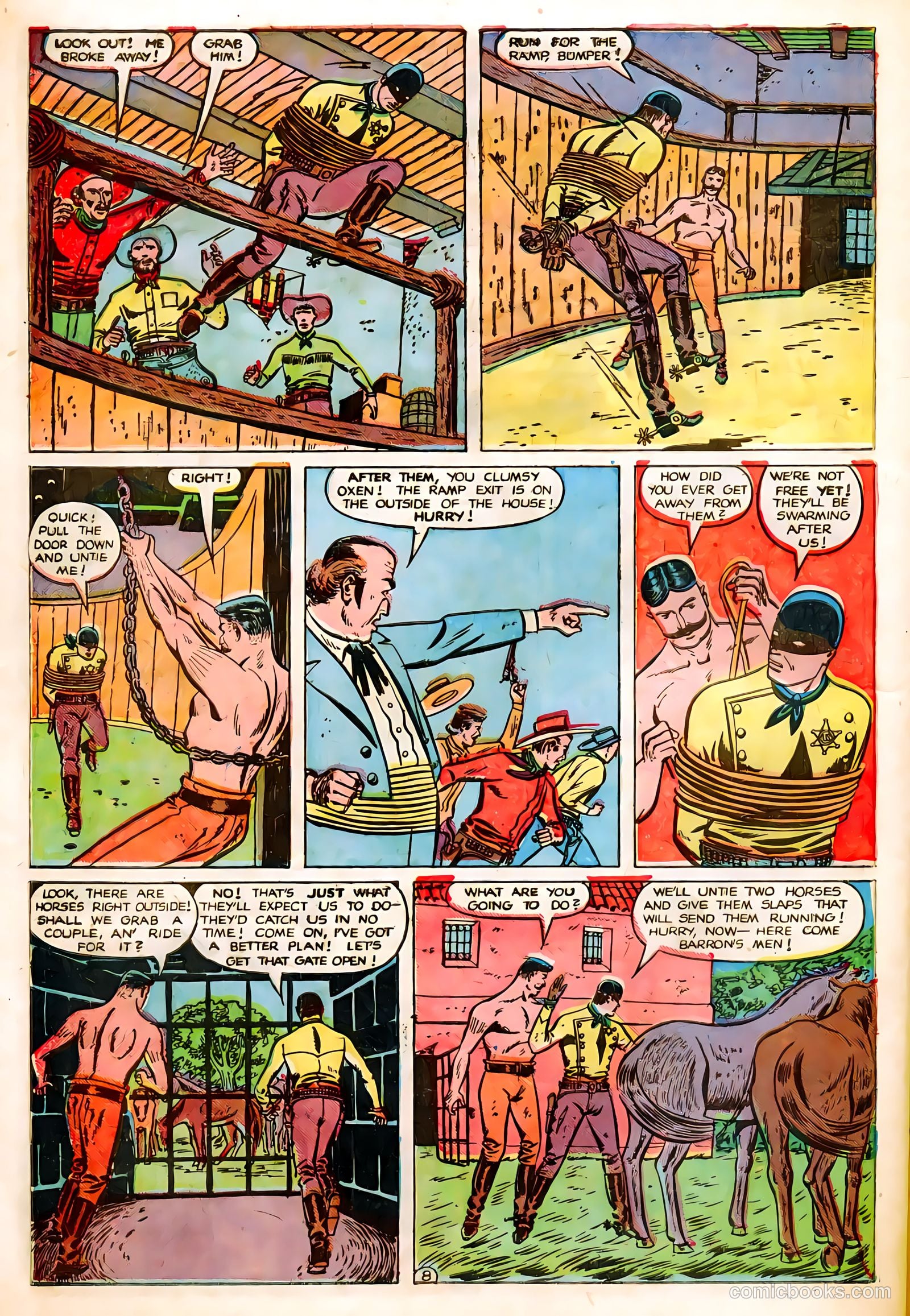Black Diamond Western #17 (1949, Lev Gleason Publications, Inc.) — page 42 of 52
