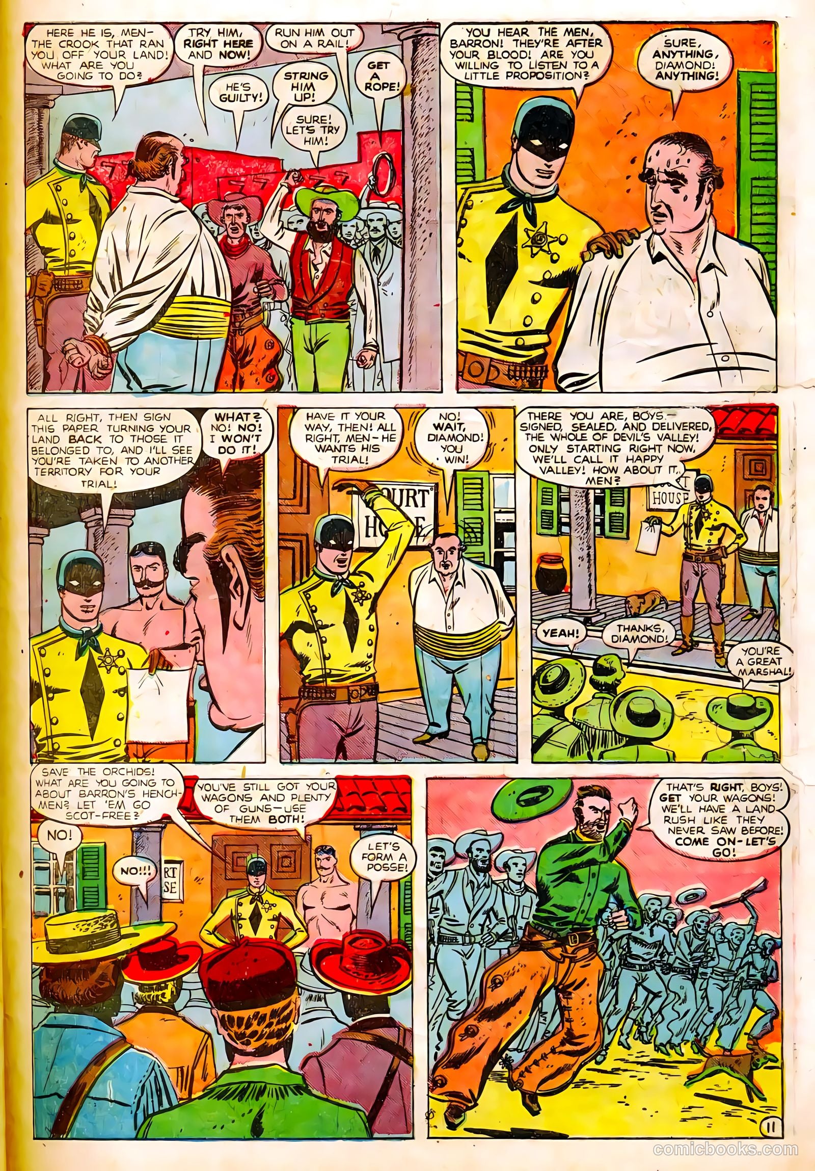Black Diamond Western #17 (1949, Lev Gleason Publications, Inc.) — page 45 of 52
