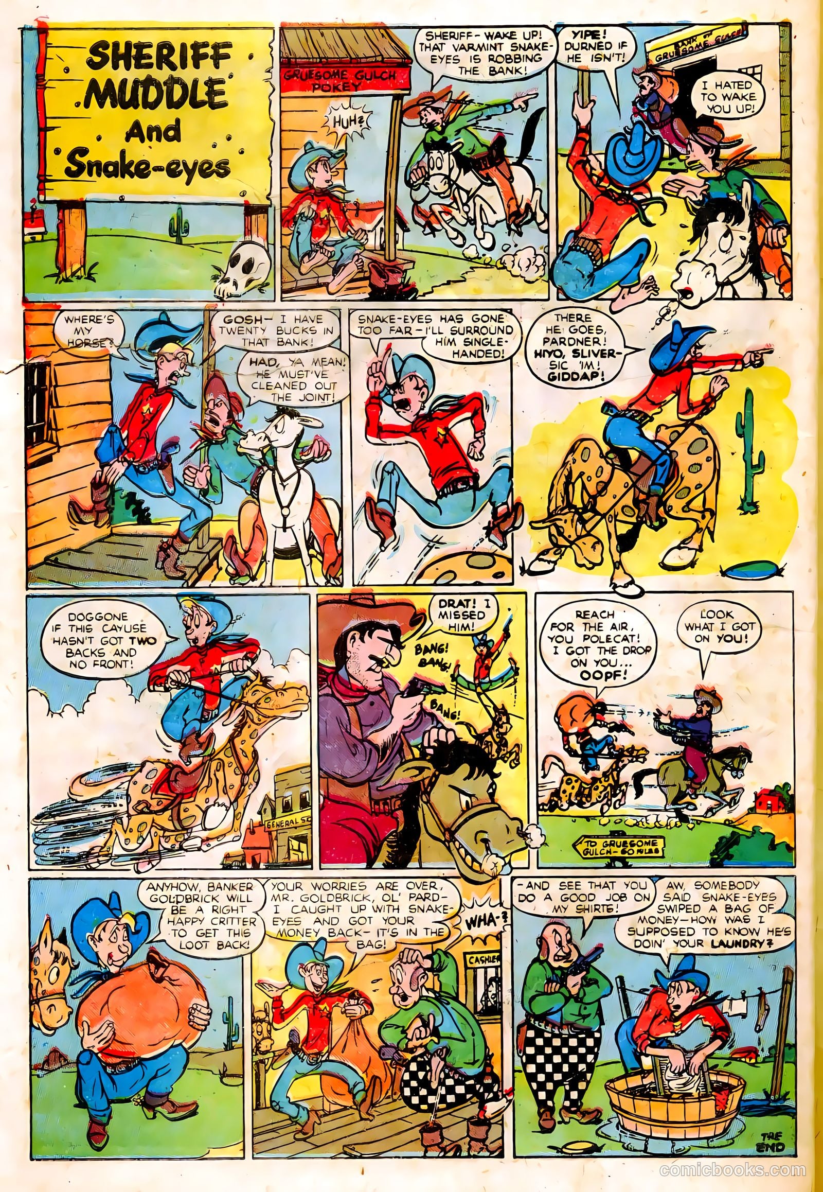 Black Diamond Western #17 (1949, Lev Gleason Publications, Inc.) — page 48 of 52