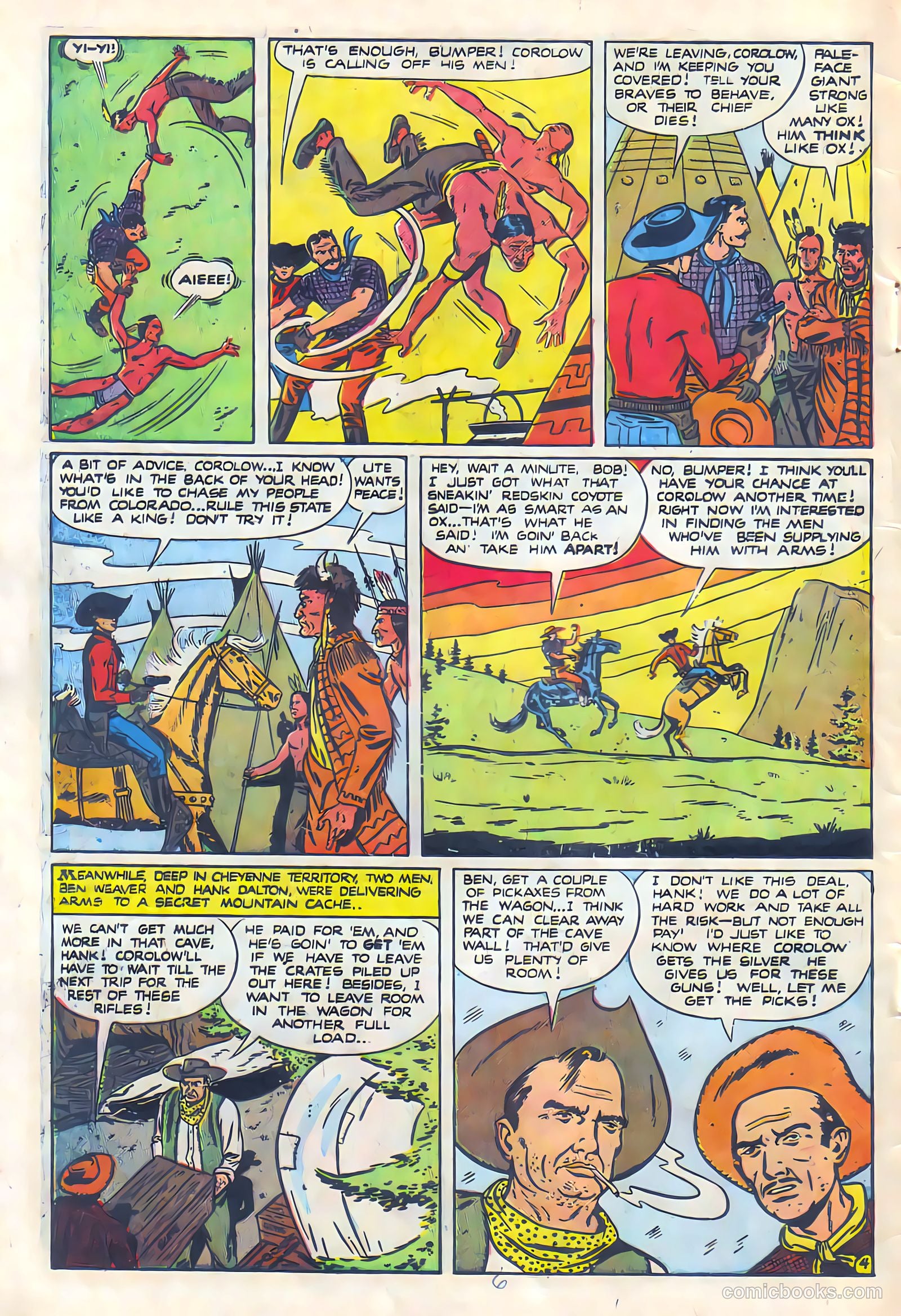 Black Diamond Western #24 (1949, Lev Gleason Publications, Inc.) — page 7 of 53